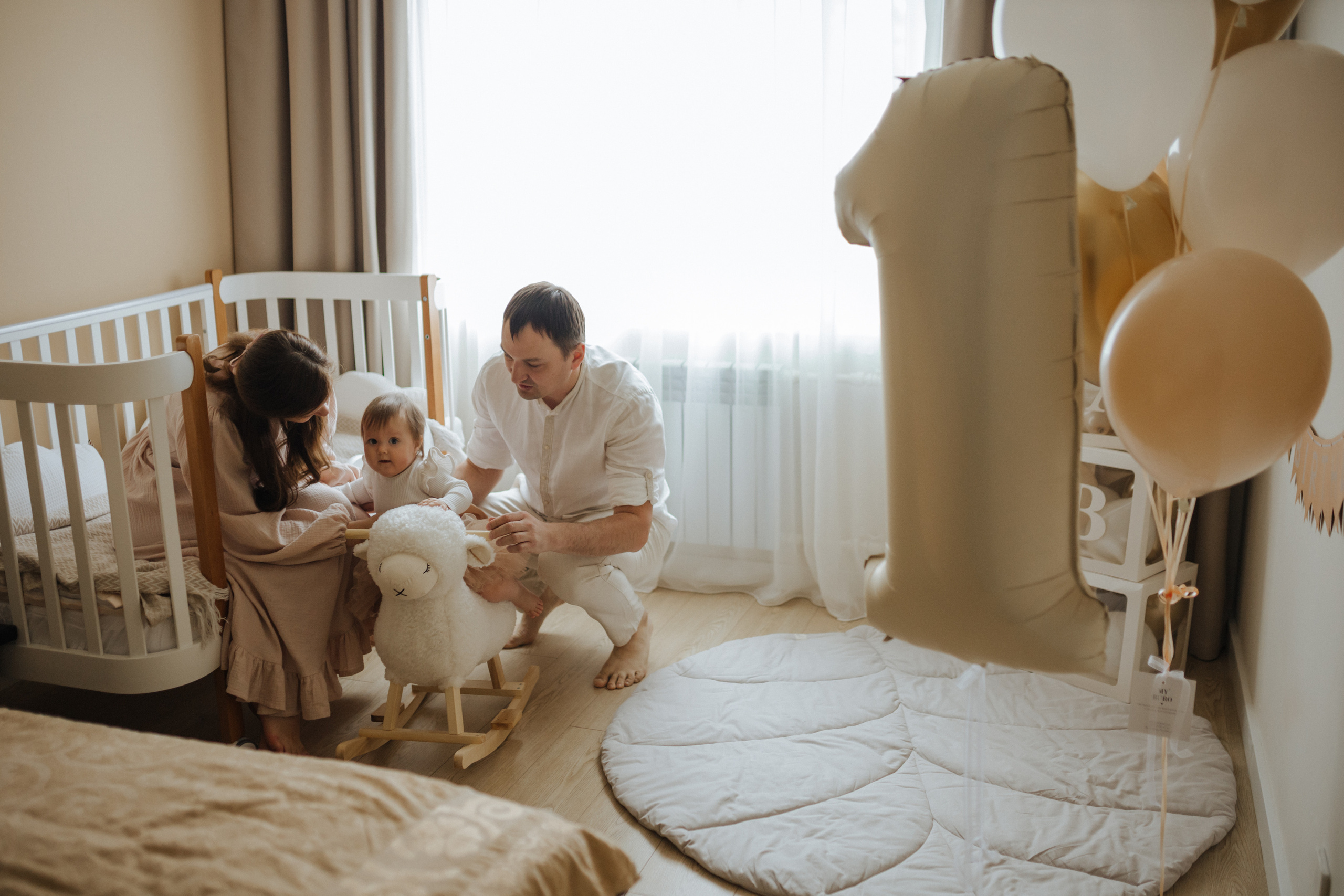 Домашний годик Николь. Свадебный и семейный фотограф в Белгороде Юлия Першина