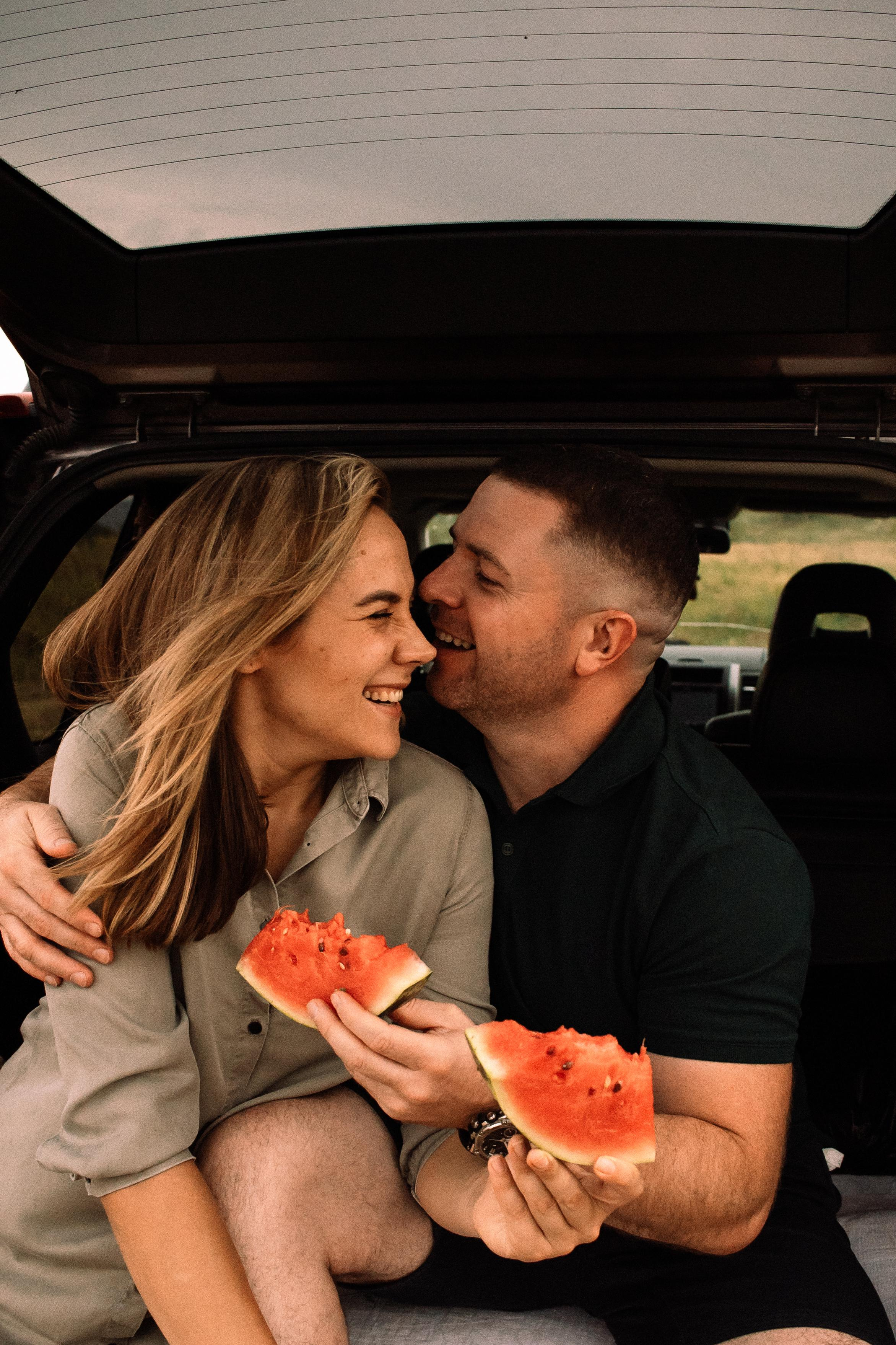 Арбузный пикник. Свадебный и семейный фотограф в Белгороде Юлия Першина