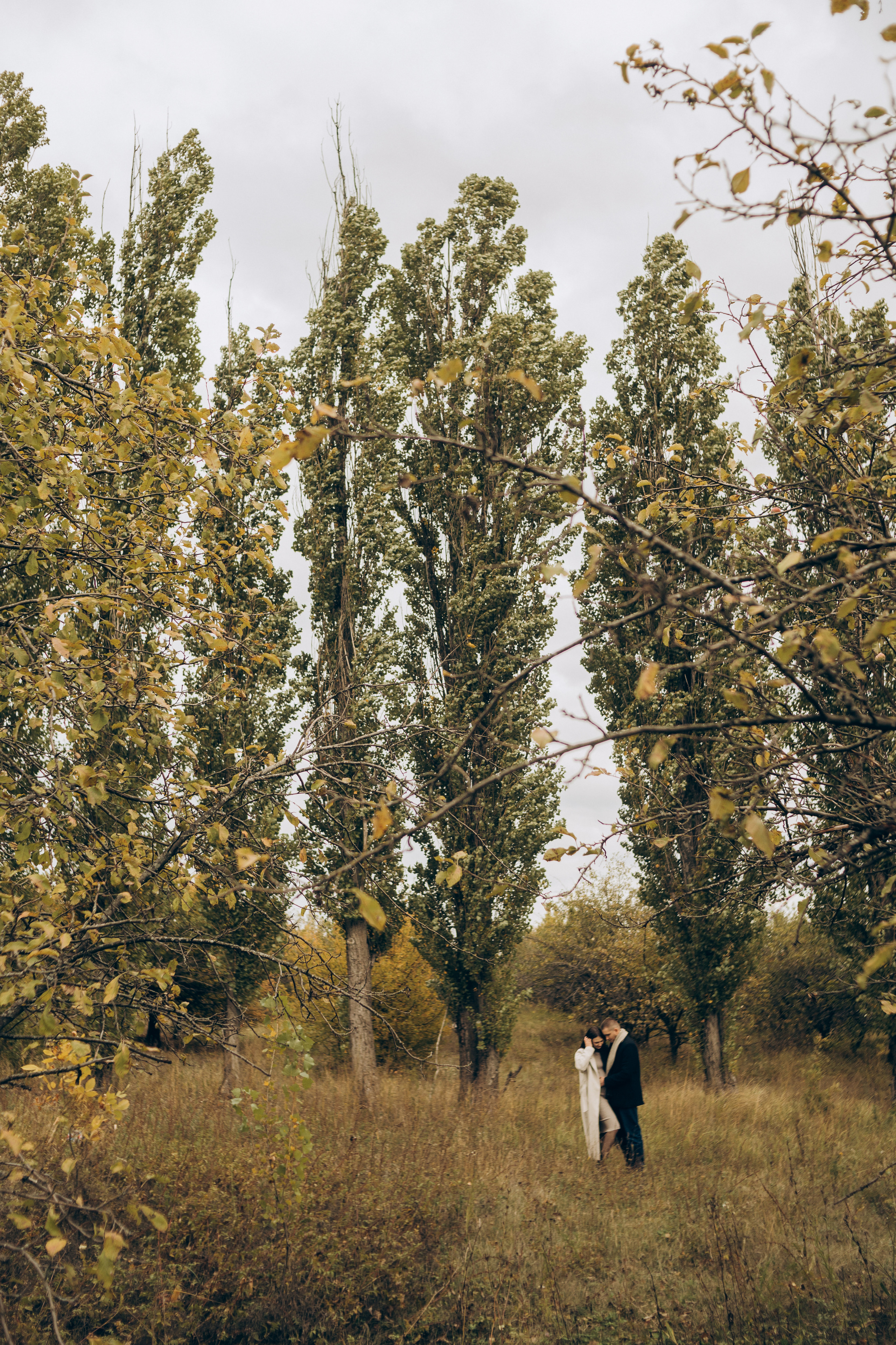 Витя и Катя в осеннем саду. Свадебный и семейный фотограф в Белгороде Юлия Першина