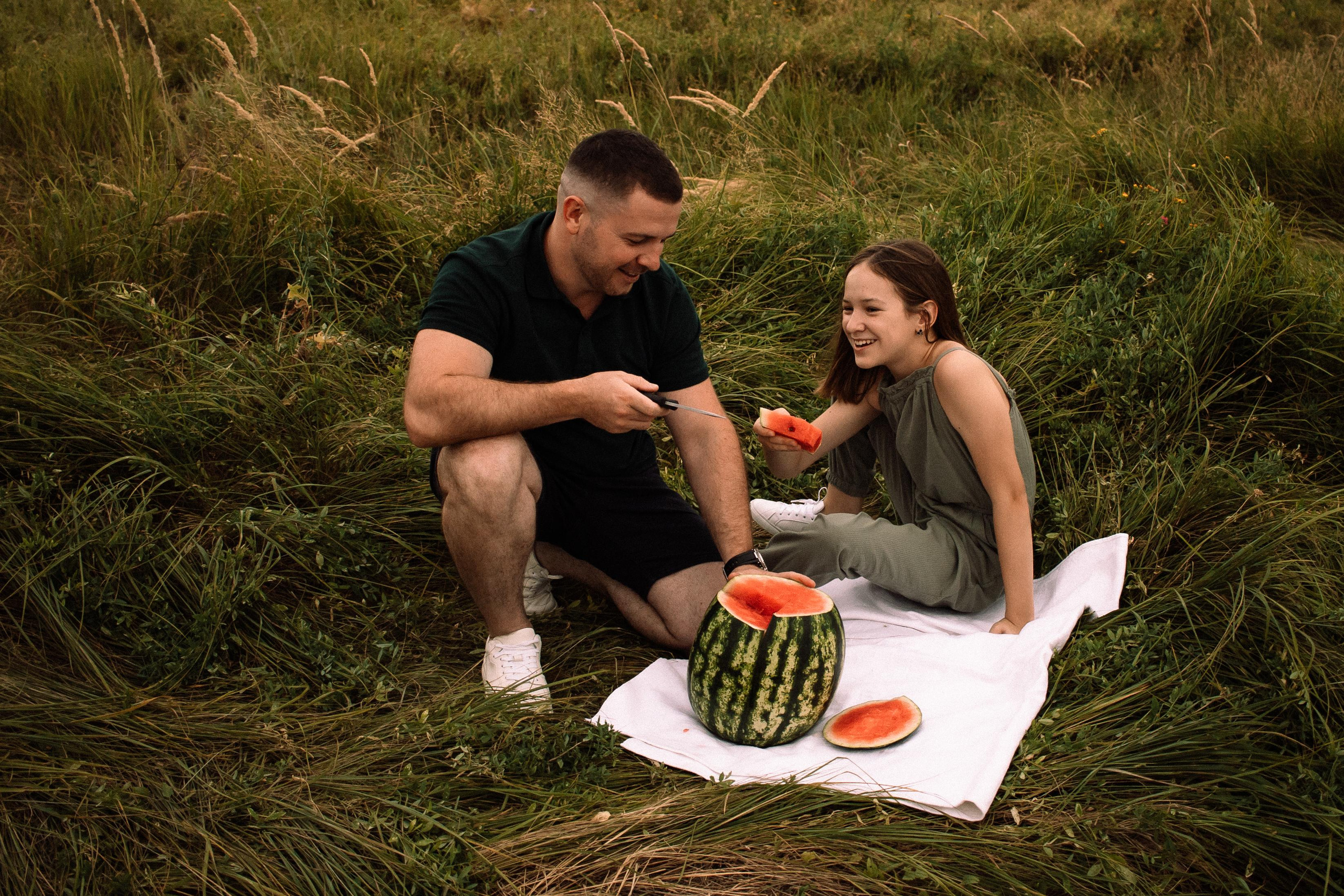 Арбузный пикник. Свадебный и семейный фотограф в Белгороде Юлия Першина