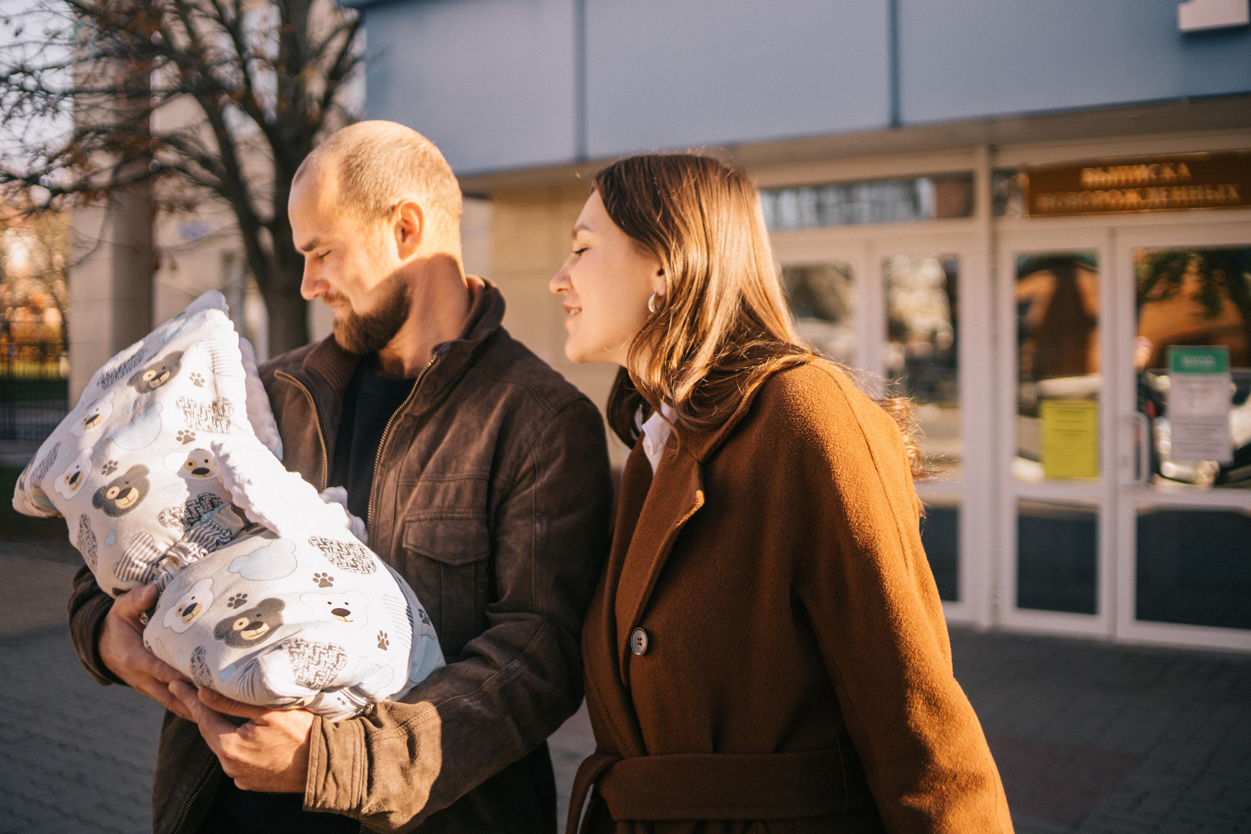 Выписка Олеся и малыш. Свадебный и семейный фотограф в Белгороде Юлия Першина