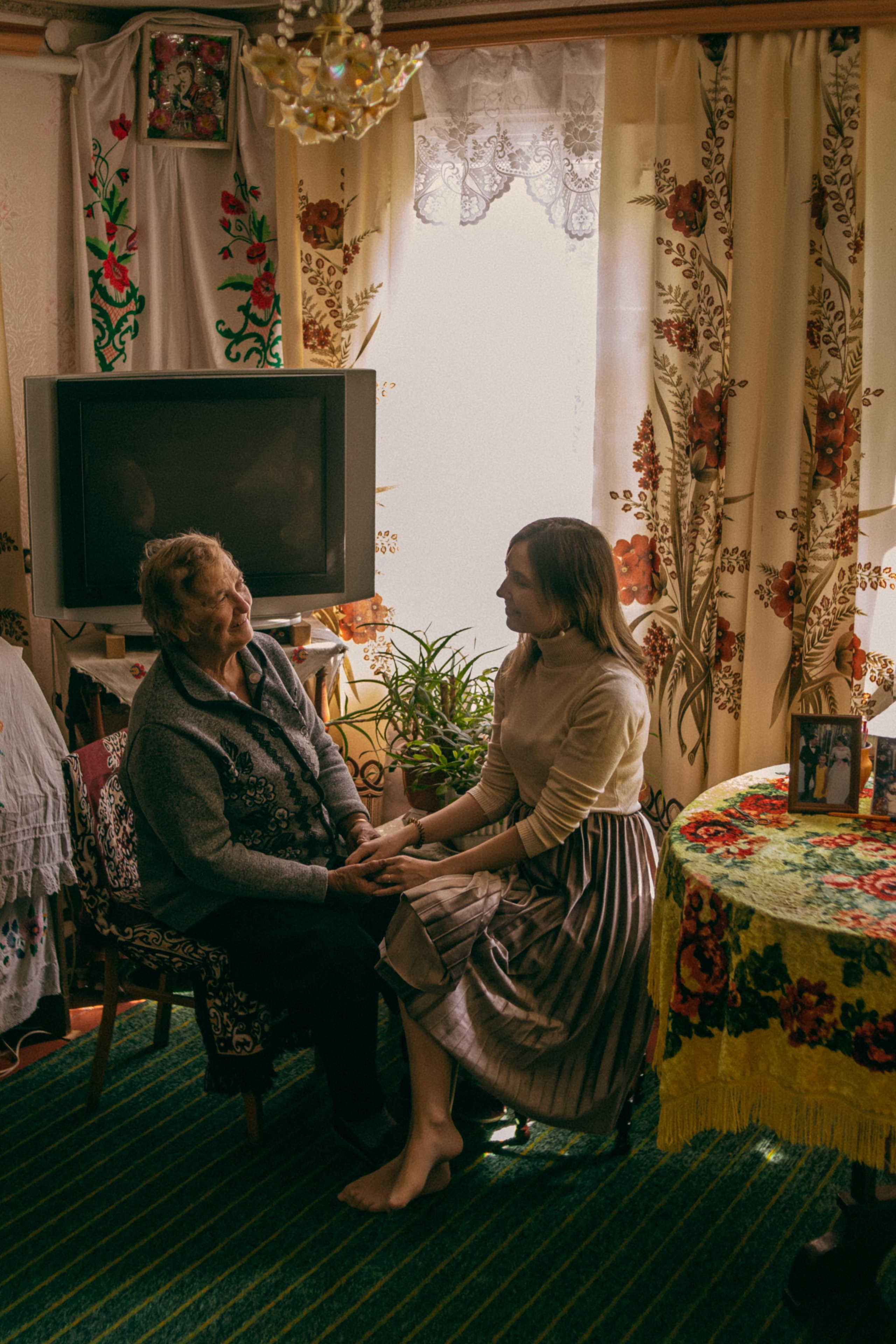 В гостях у бабушки. Свадебный и семейный фотограф в Белгороде Юлия Першина