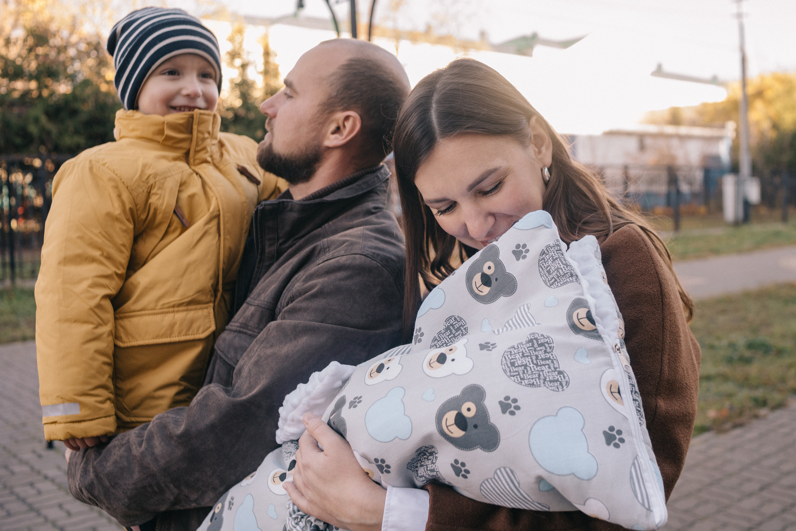 Выписка Олеся и малыш. Свадебный и семейный фотограф в Белгороде Юлия Першина