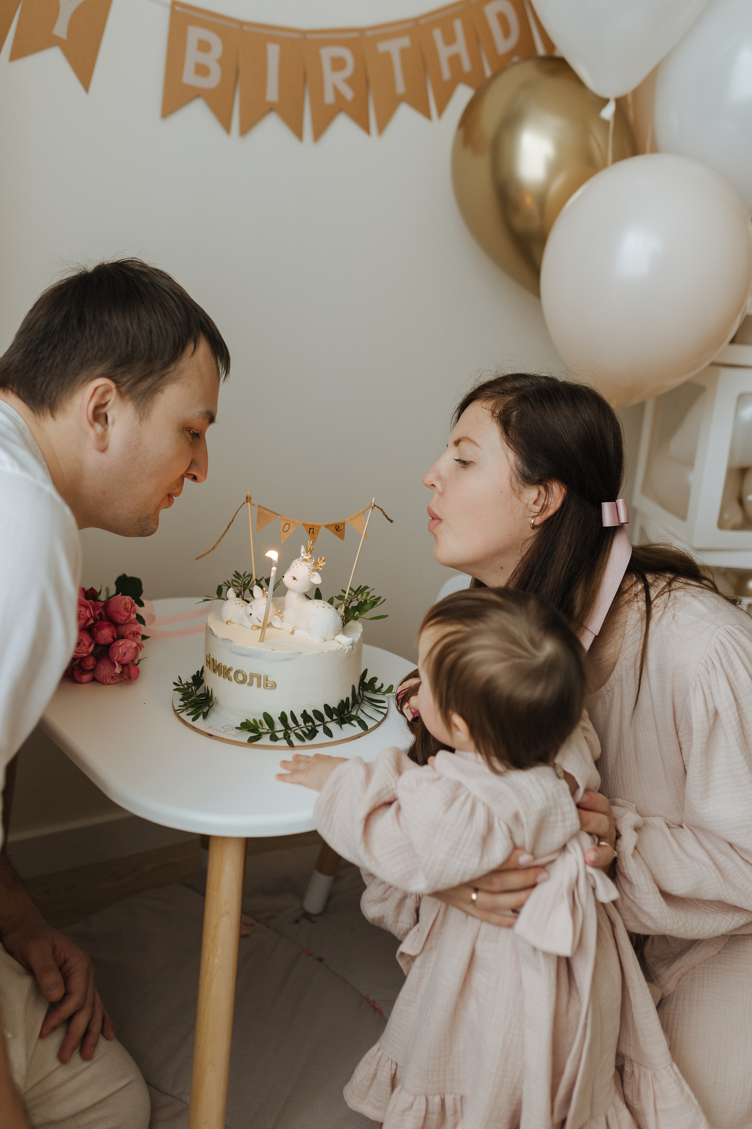 Домашний годик Николь. Свадебный и семейный фотограф в Белгороде Юлия Першина