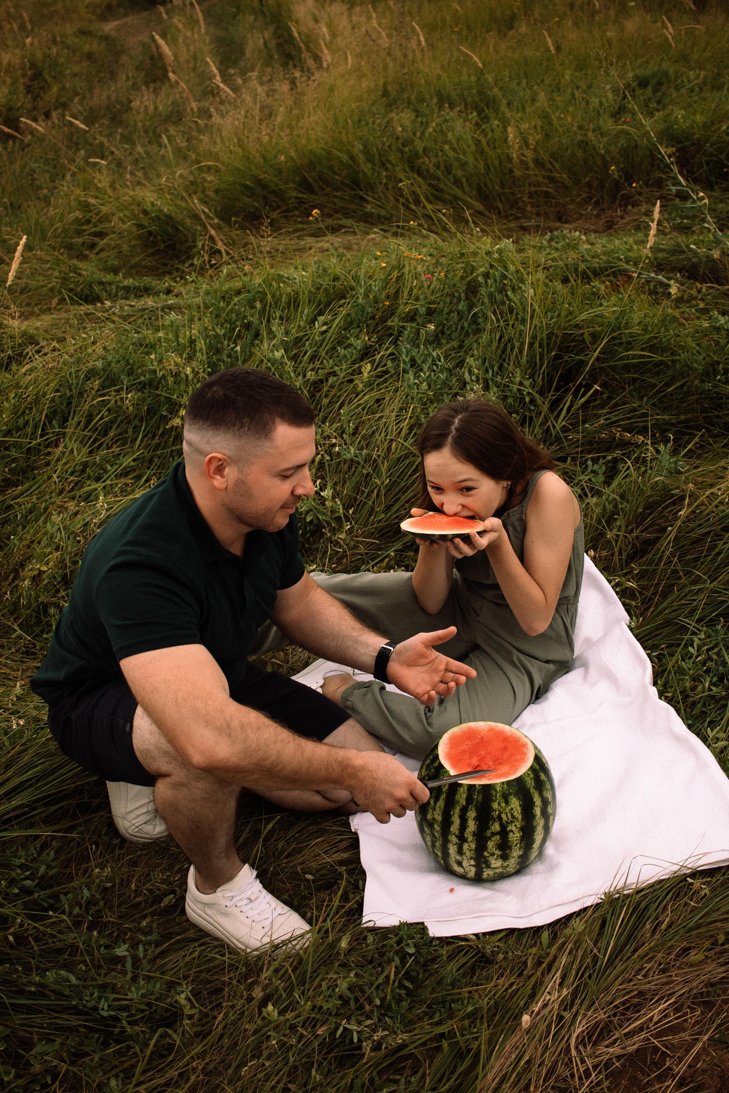 Арбузный пикник. Свадебный и семейный фотограф в Белгороде Юлия Першина