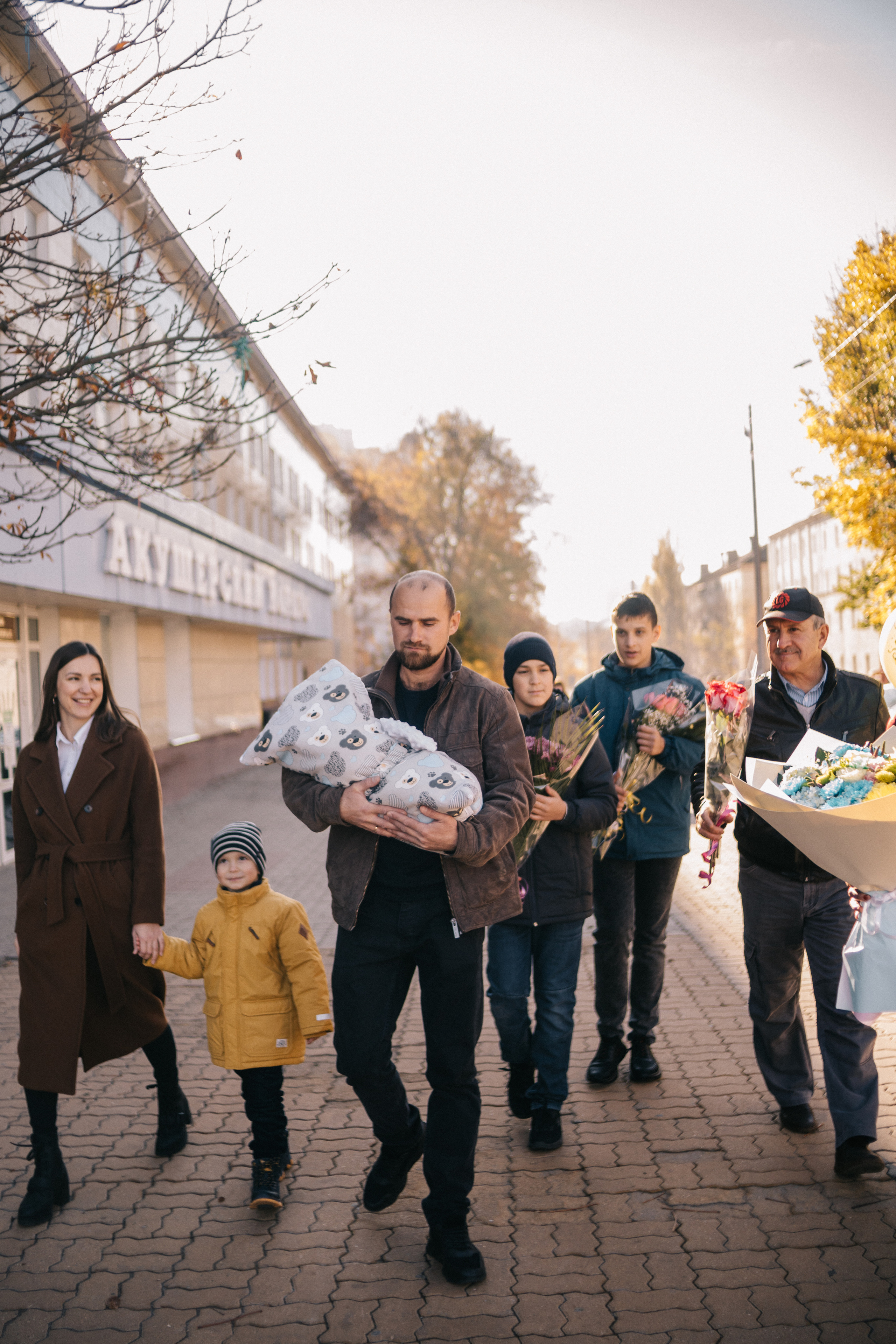 Выписка Олеся и малыш. Свадебный и семейный фотограф в Белгороде Юлия Першина