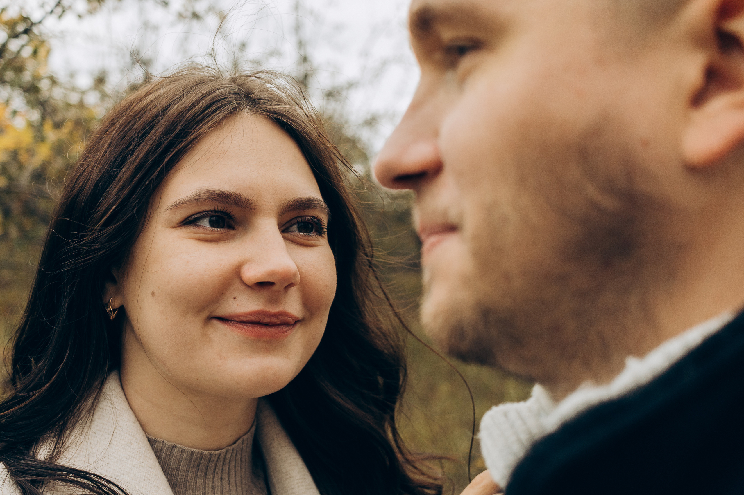 Витя и Катя в осеннем саду. Свадебный и семейный фотограф в Белгороде Юлия Першина