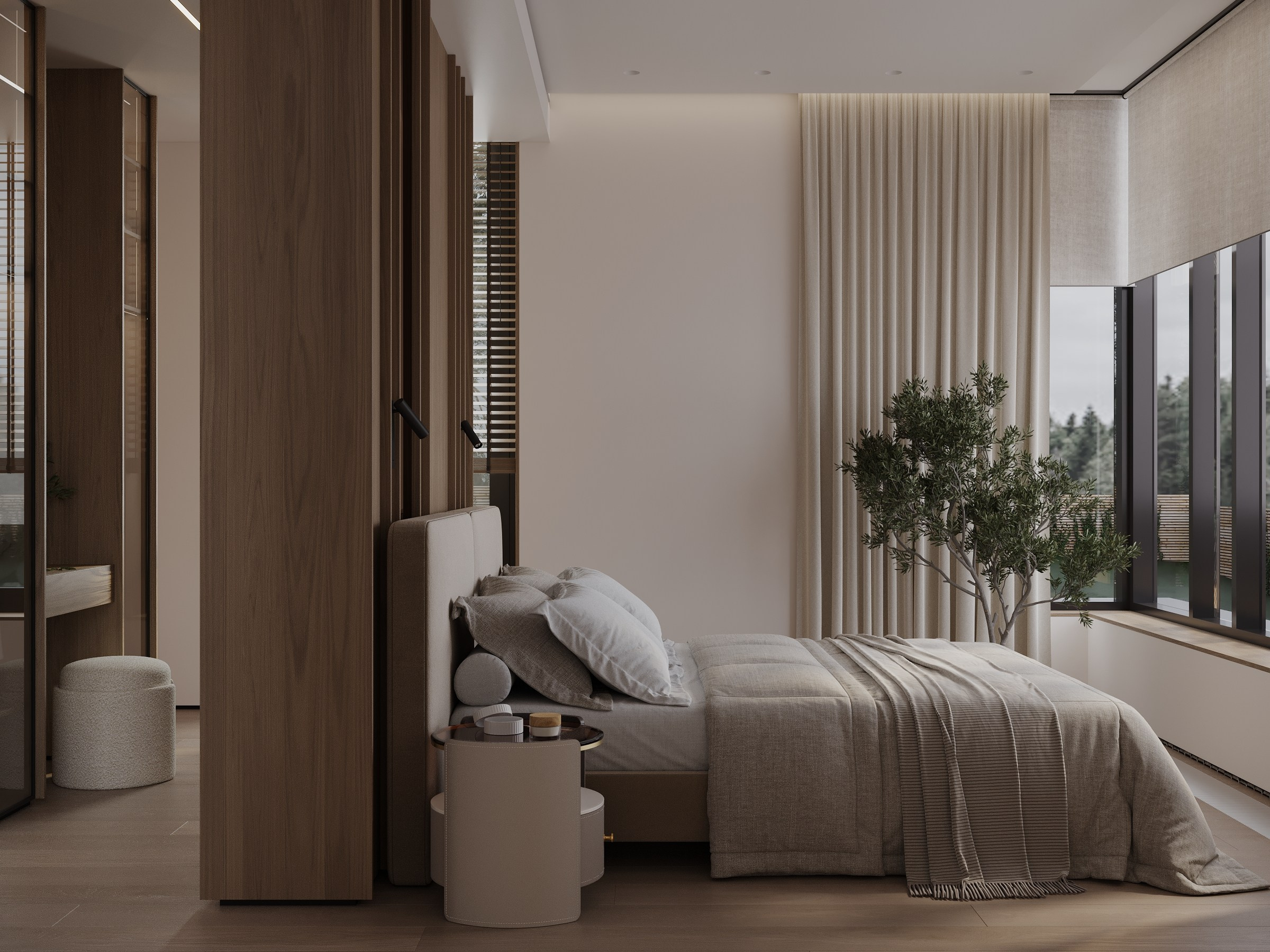 Частный дом 500 кв.м. Дизайнер интерьера и 3D визуализатор Ванчугова Ольга