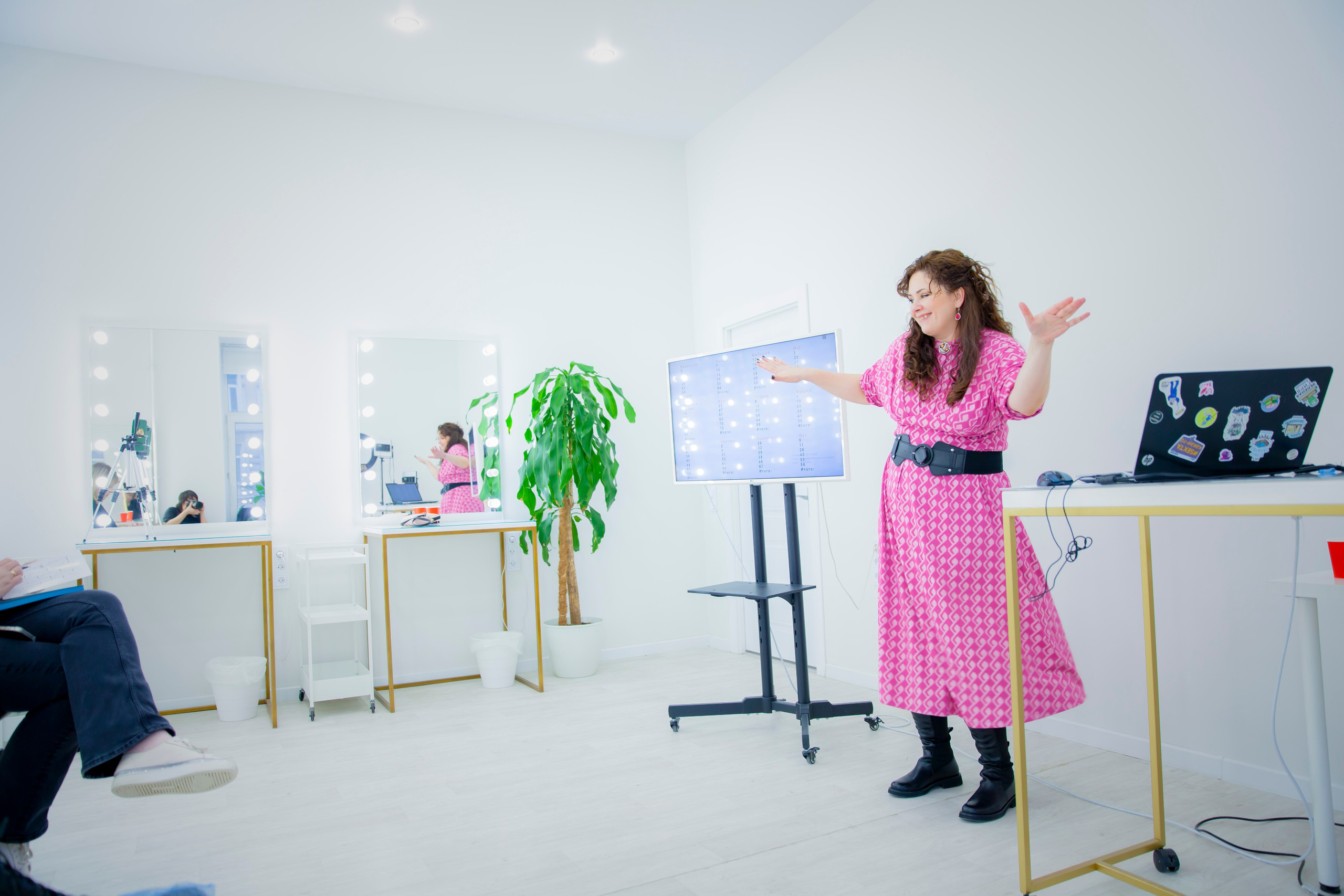 Мастер — класс Анастасии Варенцовой и Марии Адамович «Личный бренд». Фотограф Александра Степанова