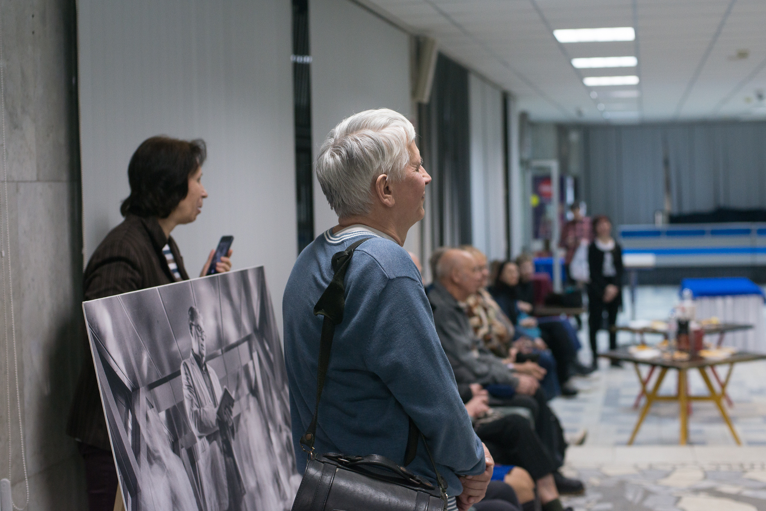 Вернисаж персональной фотовыставки Алексея Михайлова «В поисках смысла ". Портретный фотограф в Москве Алексей Михайлов
