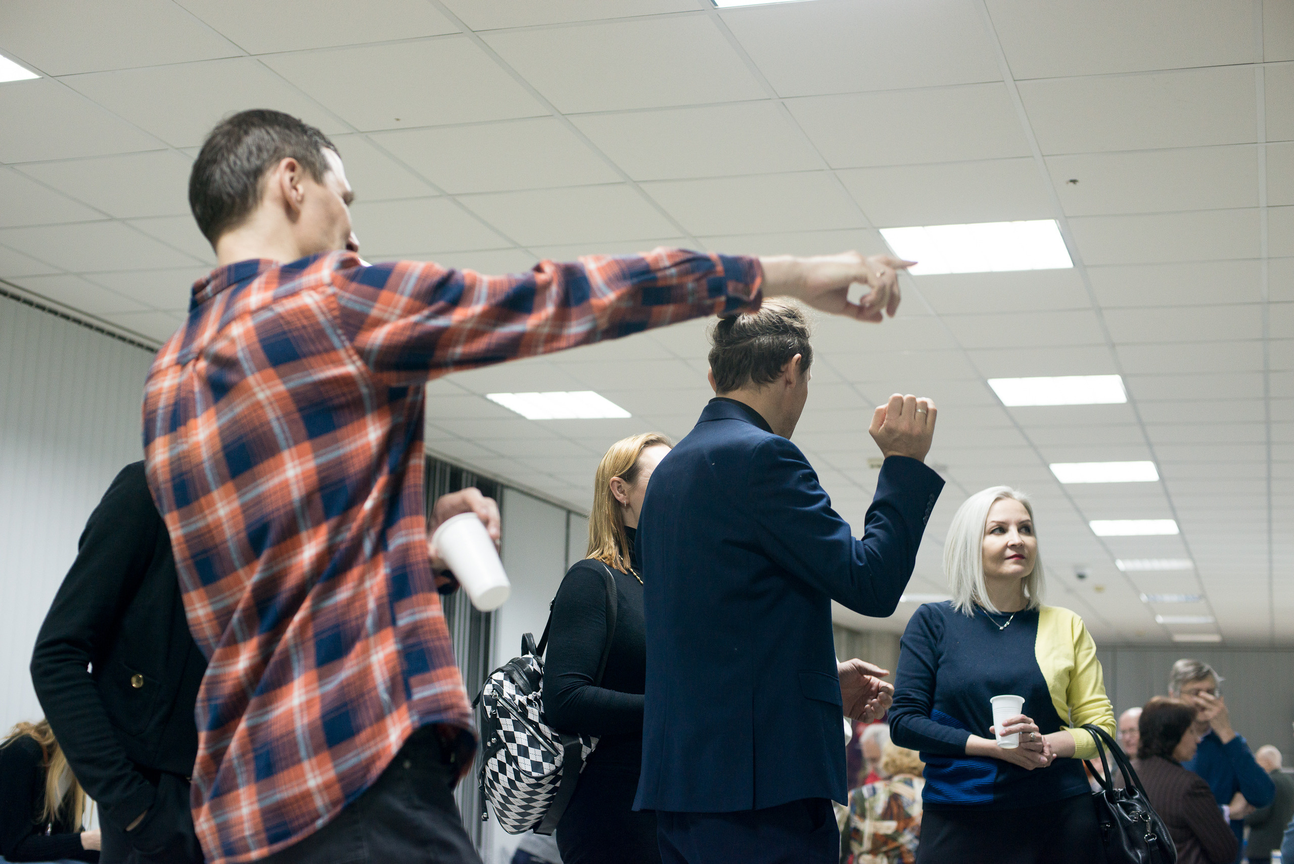 Вернисаж персональной фотовыставки Алексея Михайлова «В поисках смысла ". Портретный фотограф в Москве Алексей Михайлов