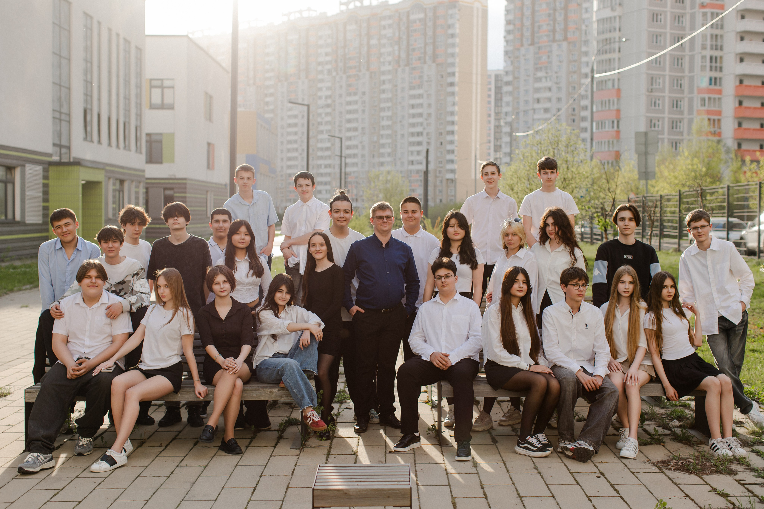 Выпускной 9 класс. Семейный и детский фотограф в Москве Кузьмина Мария