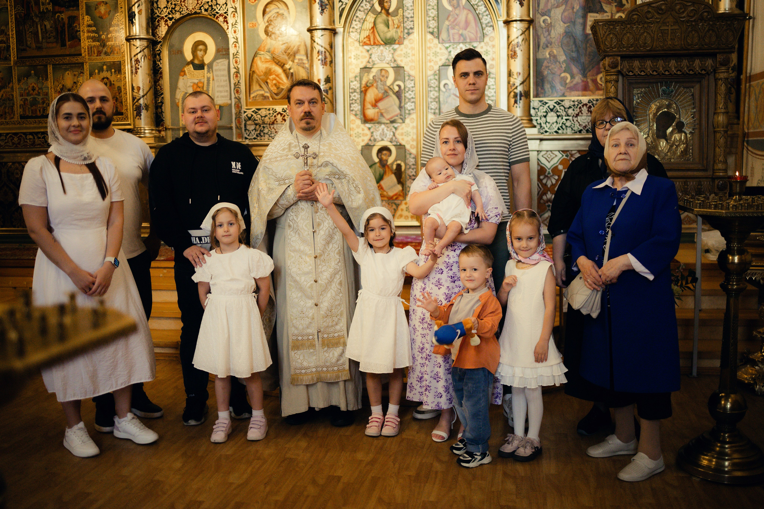 Фотосъемка Таинства Крещения. Фотограф Карпачан Анастасия