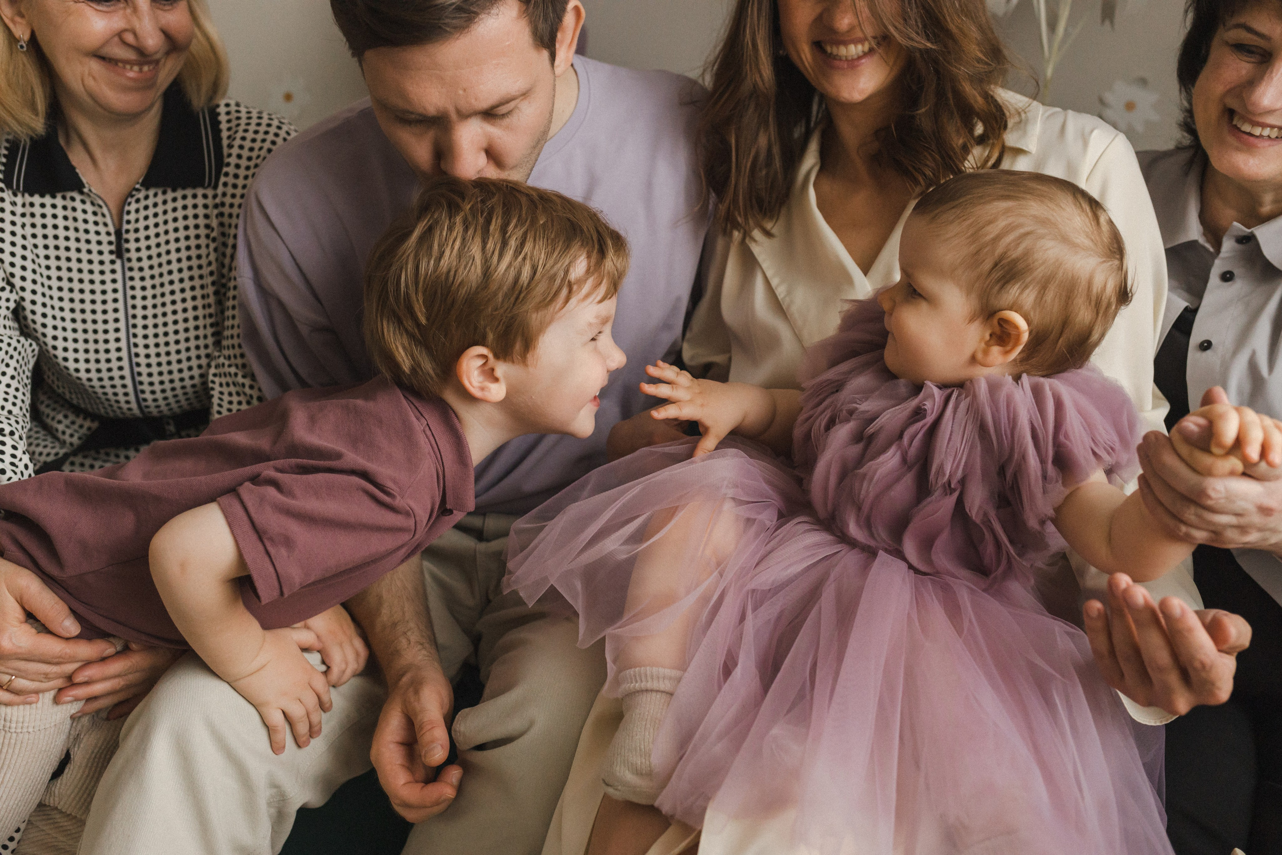 Аглае 1 годик. Семейный фотограф в Москве