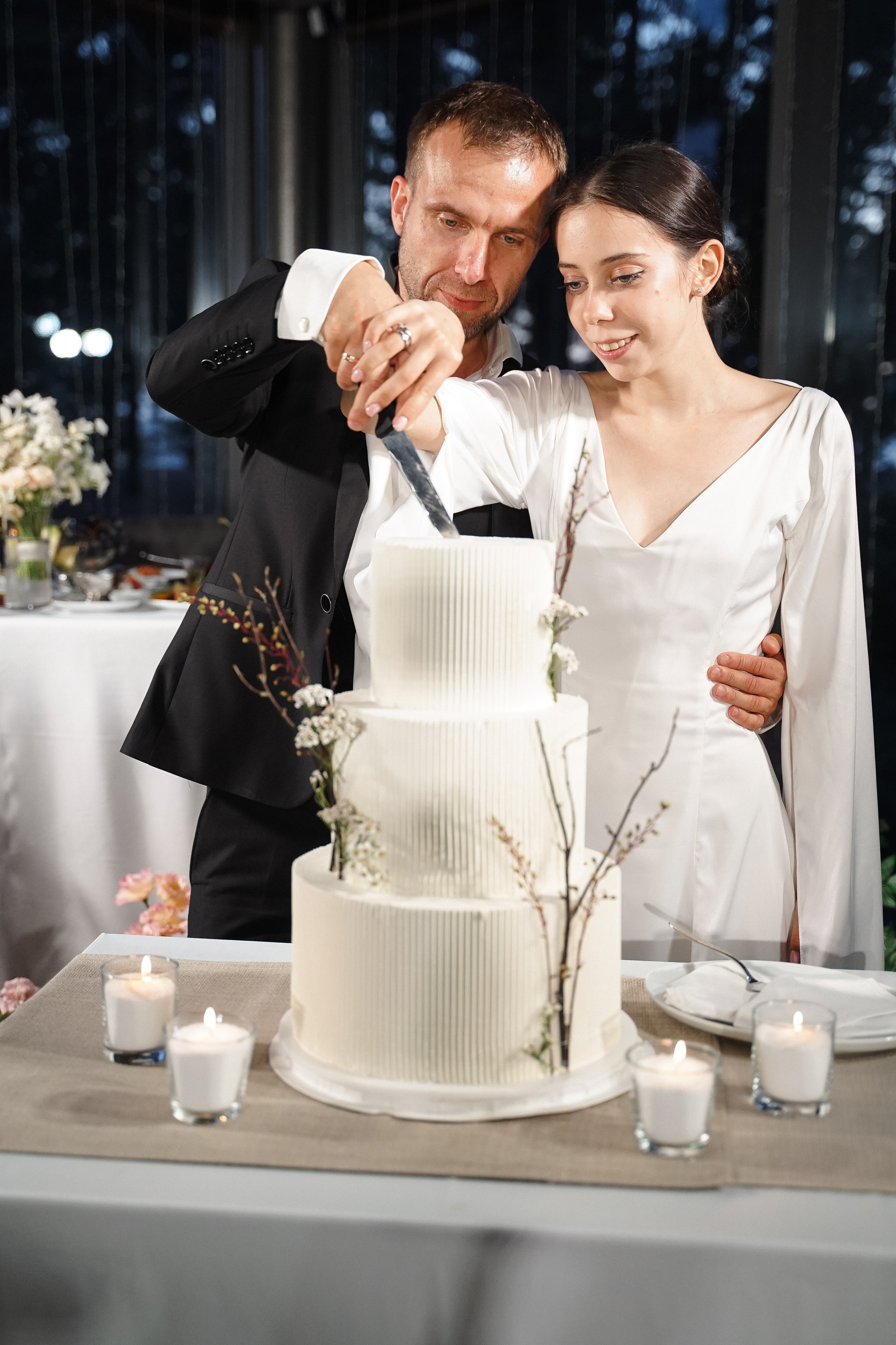 Свадьба на заливе в атлантисе. Свадебный фотограф организатор в Санкт-Петербурге Ассоль Опарина