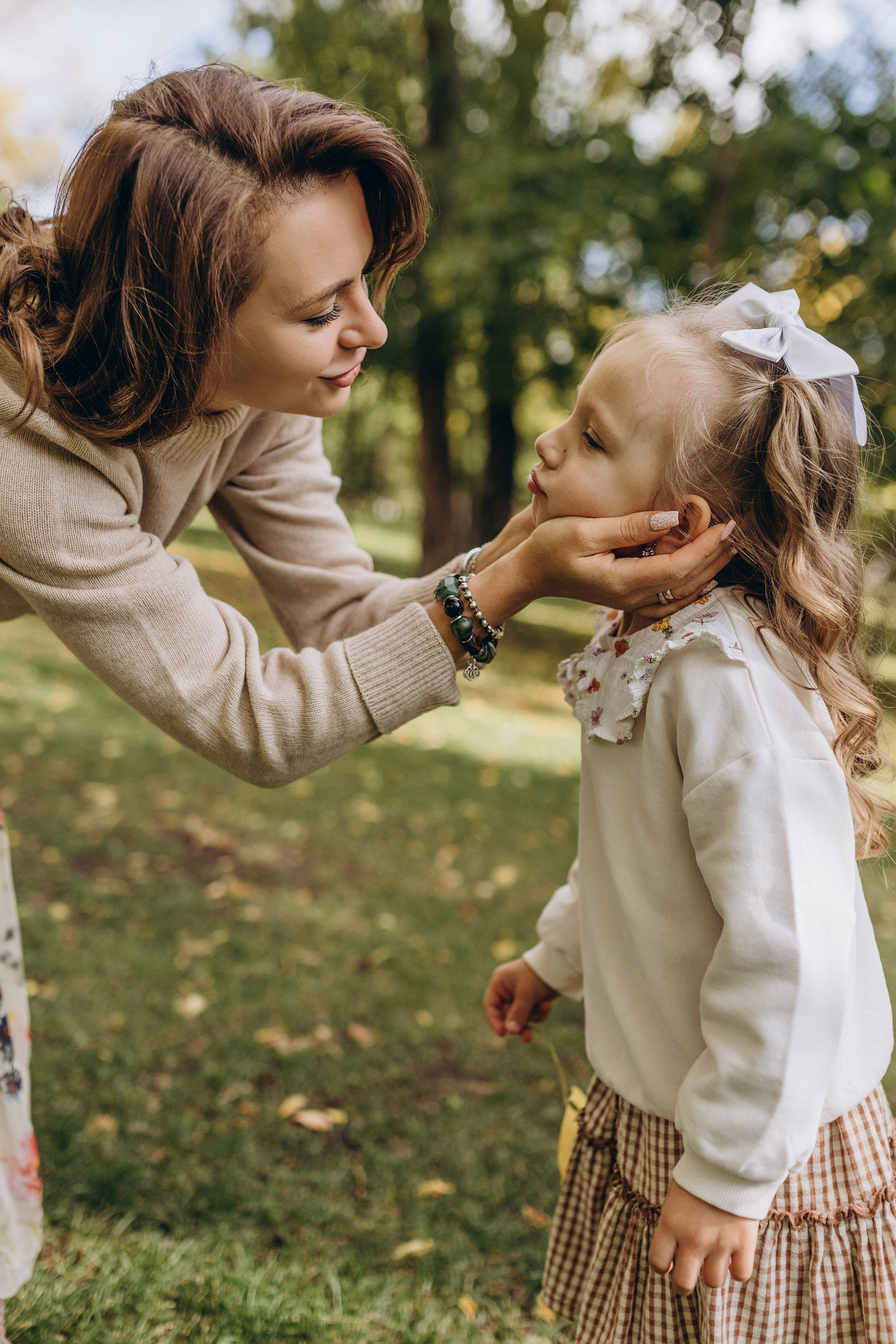 Семейная фотосессия в осеннем парке. Семейный фотограф в Самаре Елена Ефимова