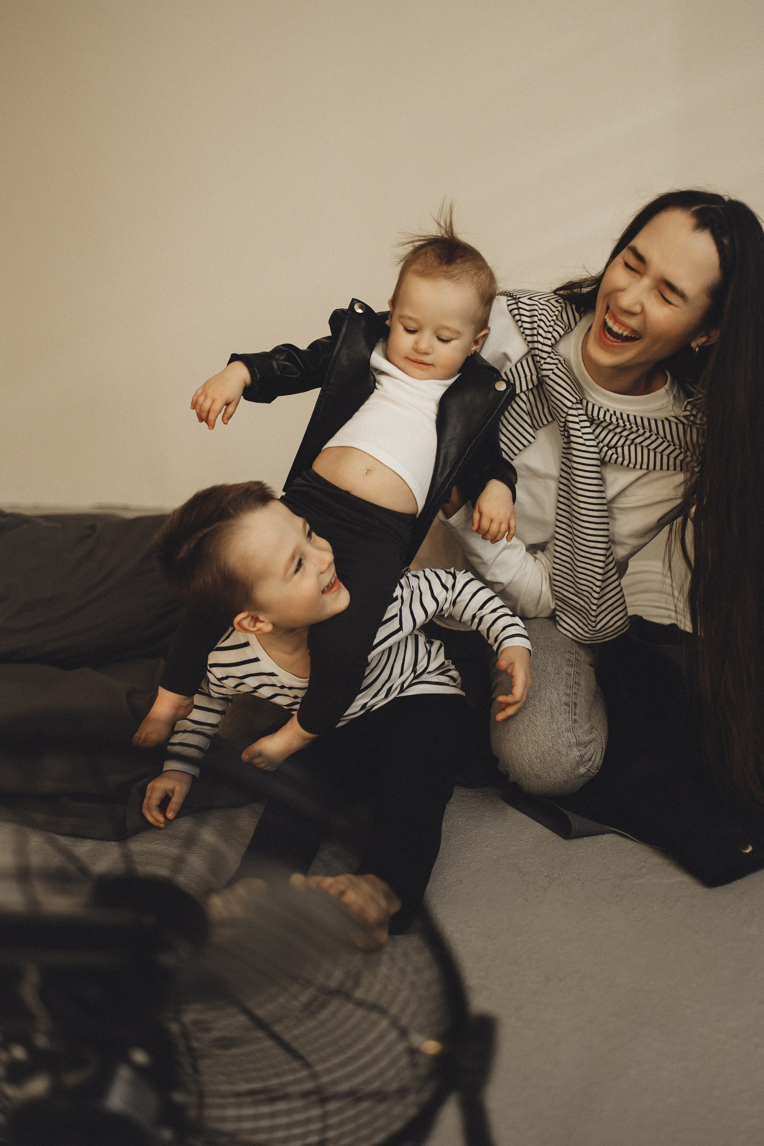 Семейная история в студии. Семейный и детский фотограф, таганрог, ростов-на-дону