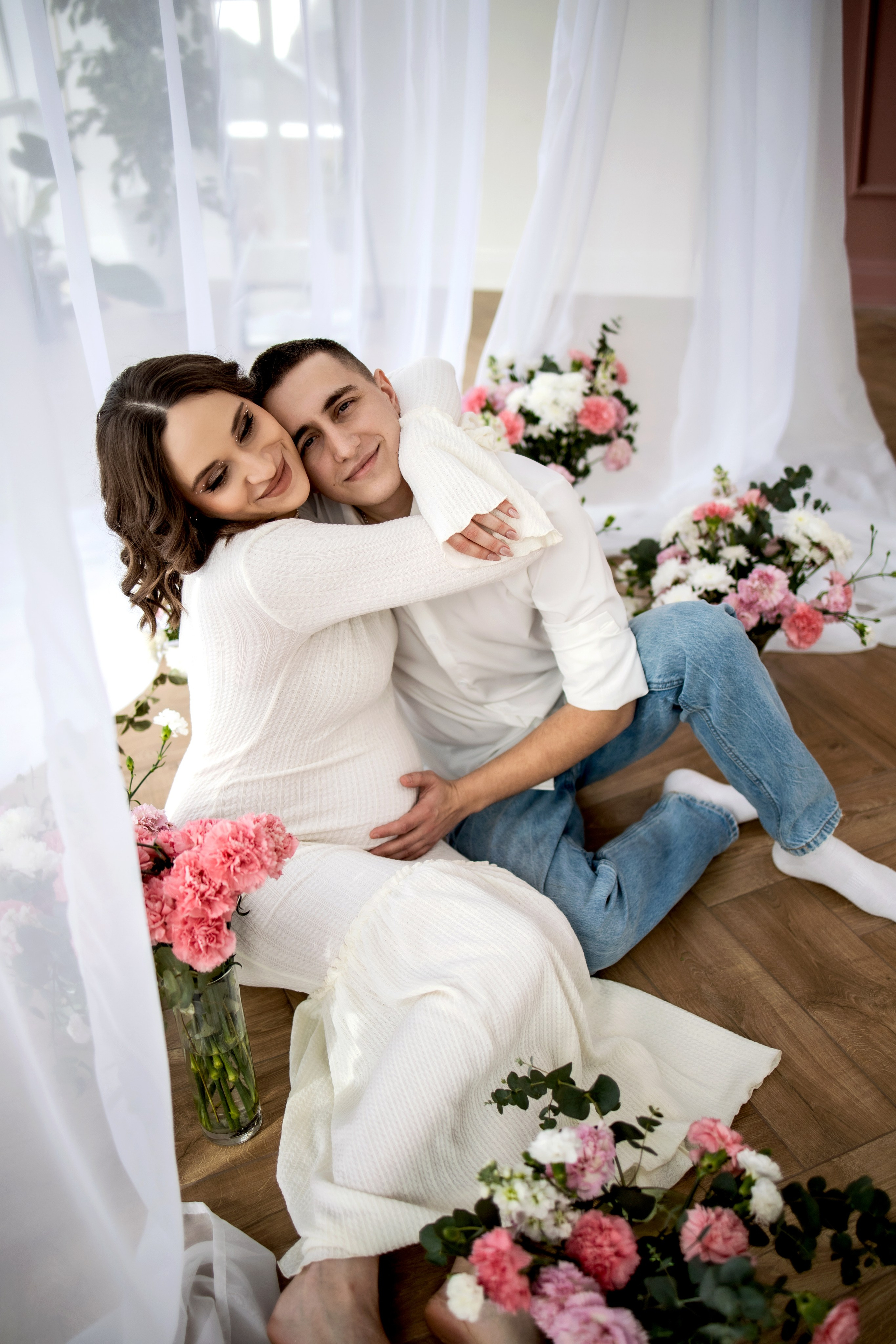 Вова, Диана и Вероника в ожидании. Фотограф Надежда Лукьянова