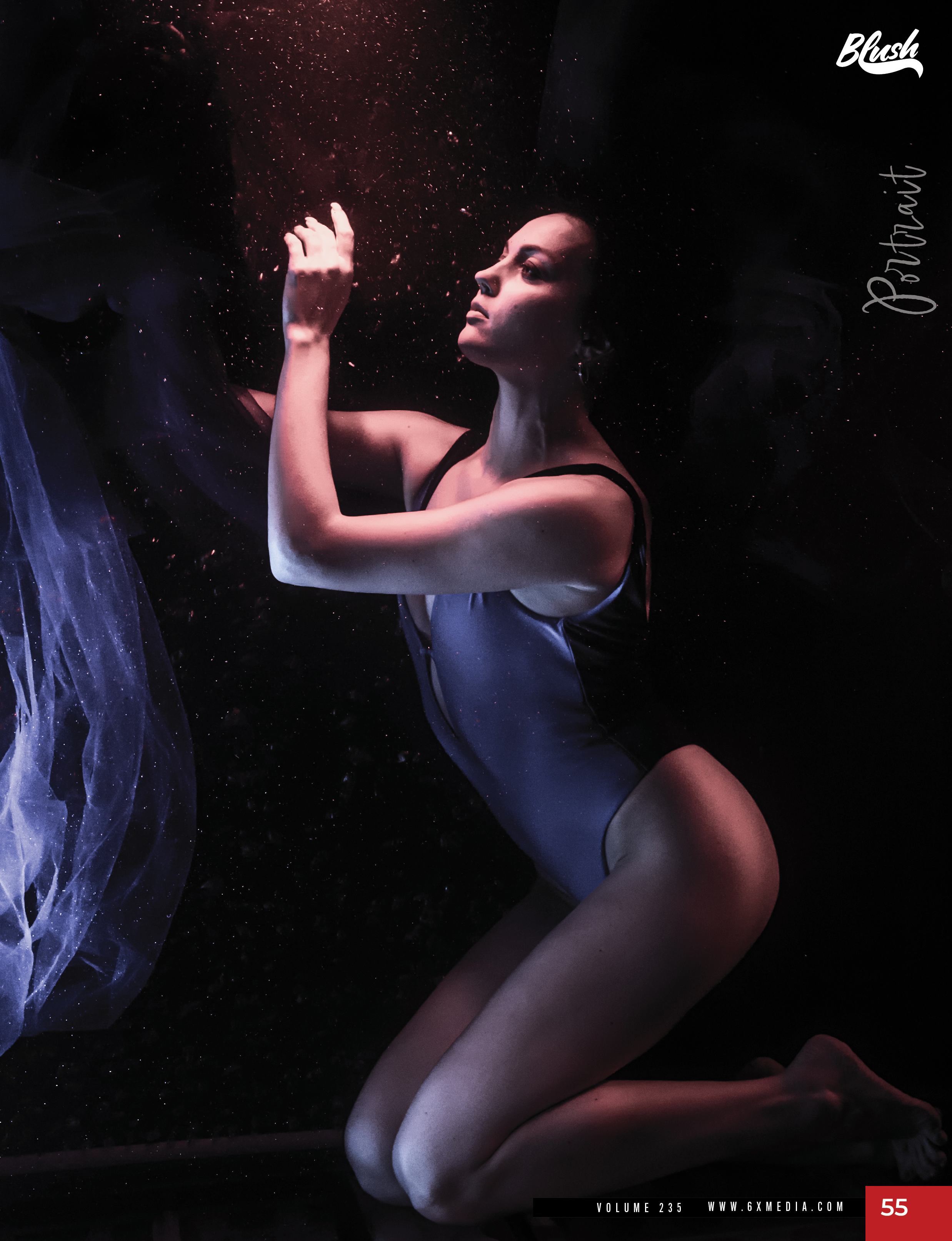 Аквасъемка (журнал BLUSH, Atlanta USA)