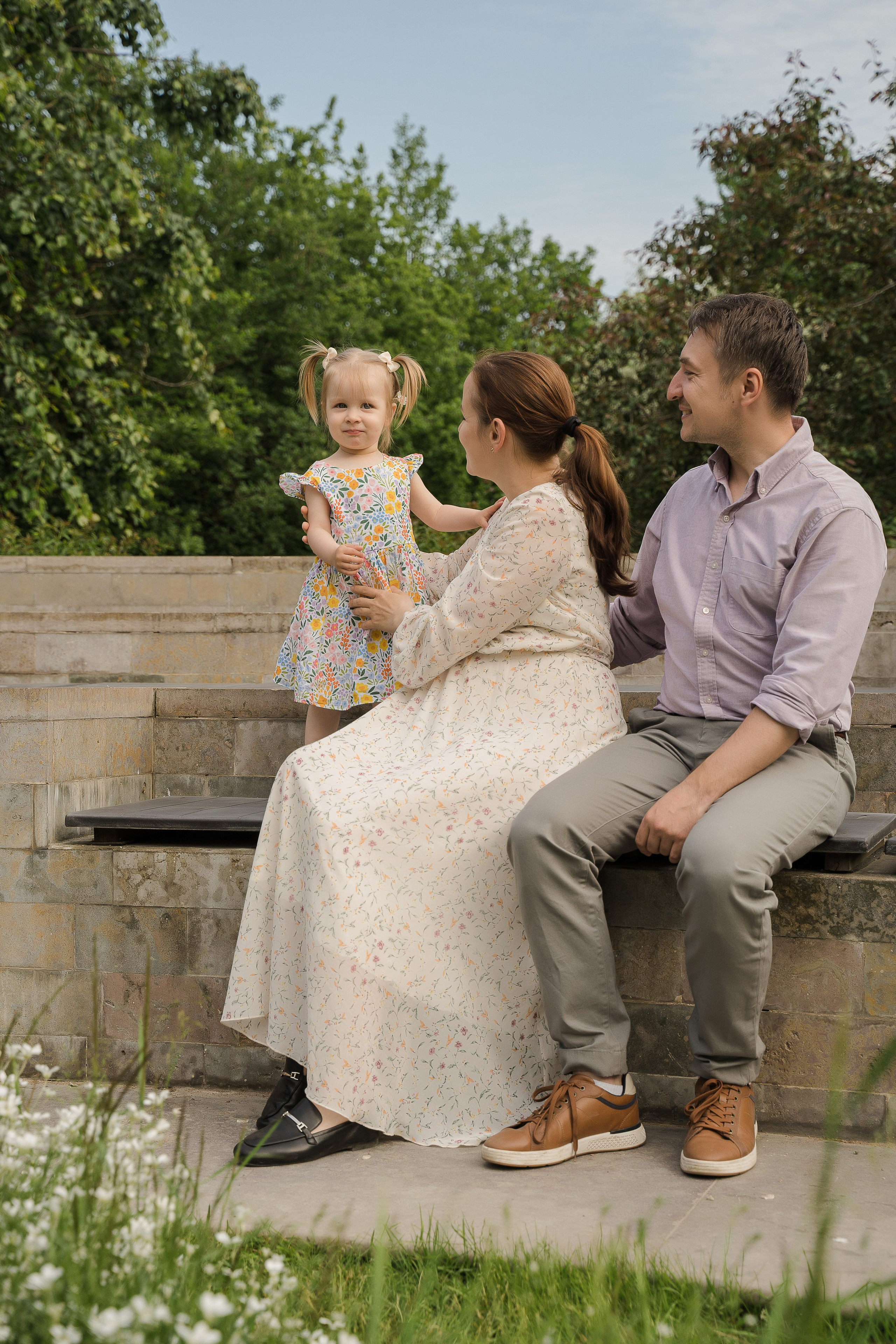 Семейная фотосессия в Санкт-Петербурге в Польском саду усадьбы Державина. Свадебный и семейный фотограф в Пушкине и Санкт-Петербурге Мария Филиппова
