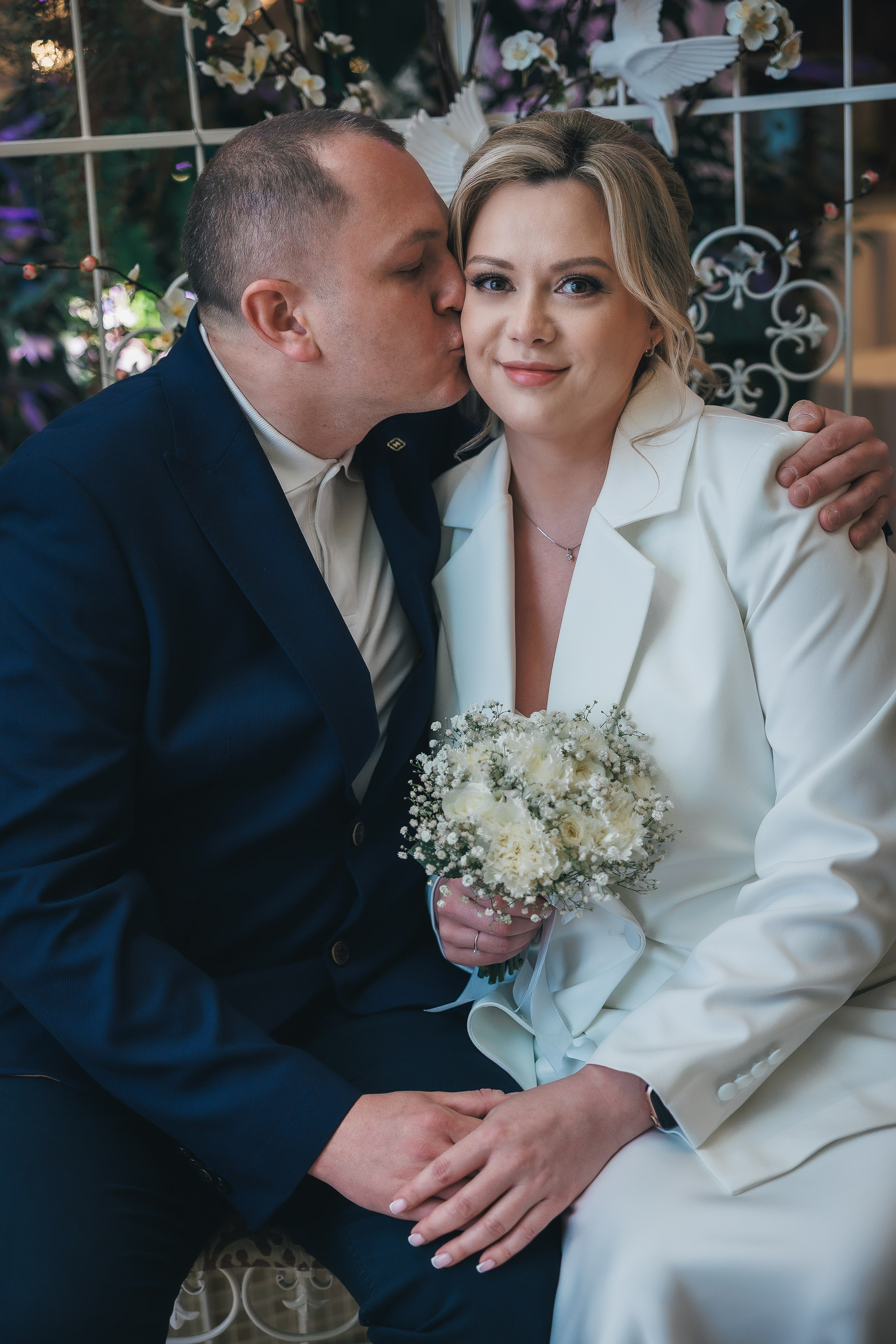 Фотосъемка регистрации брака в гостинице «Покровская». Свадебный и семейный фотограф в Москве Красинская Мария