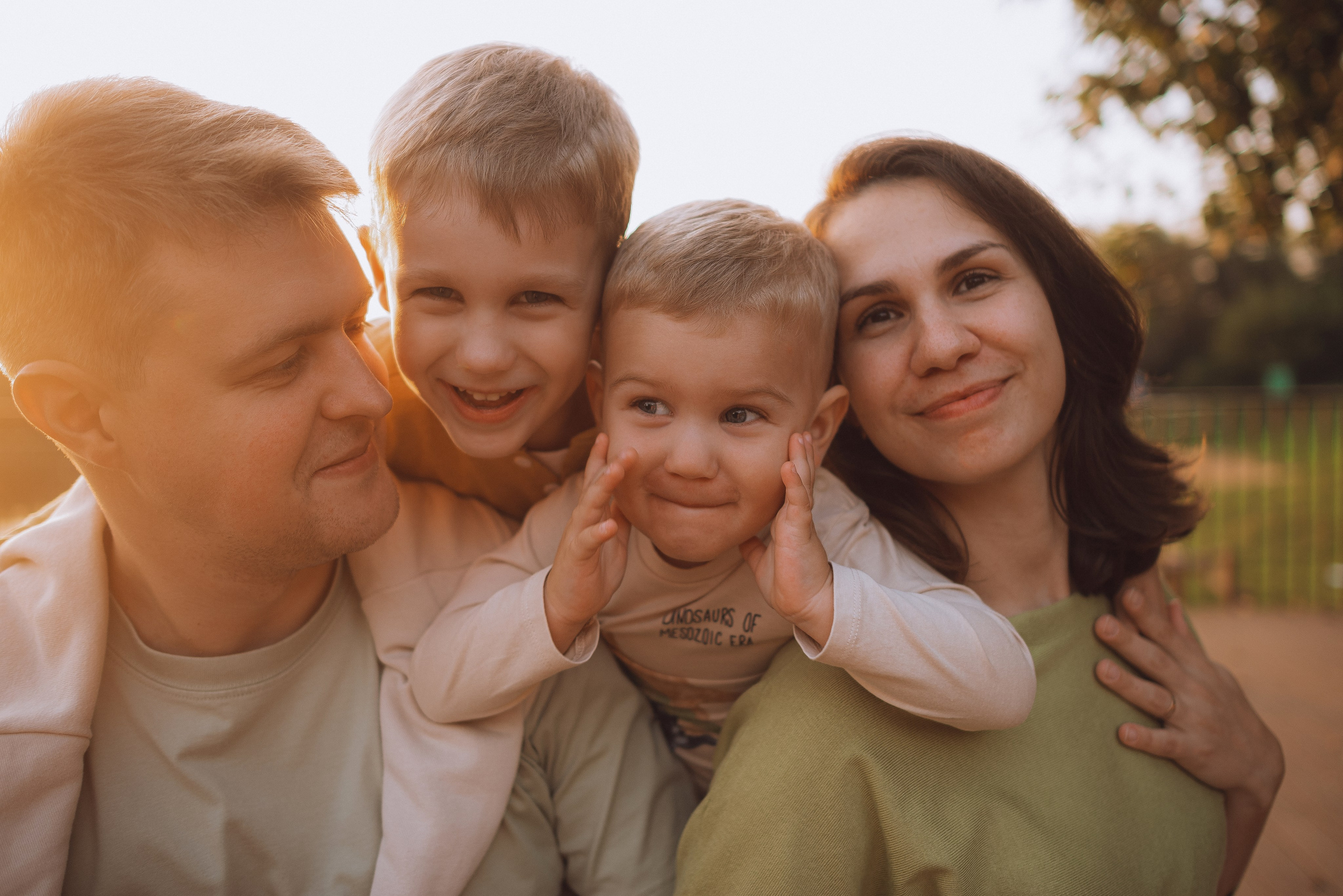 Семейная фотосессия на природе. Семейный и детский фотограф в Обнинске, Калуге, Москве