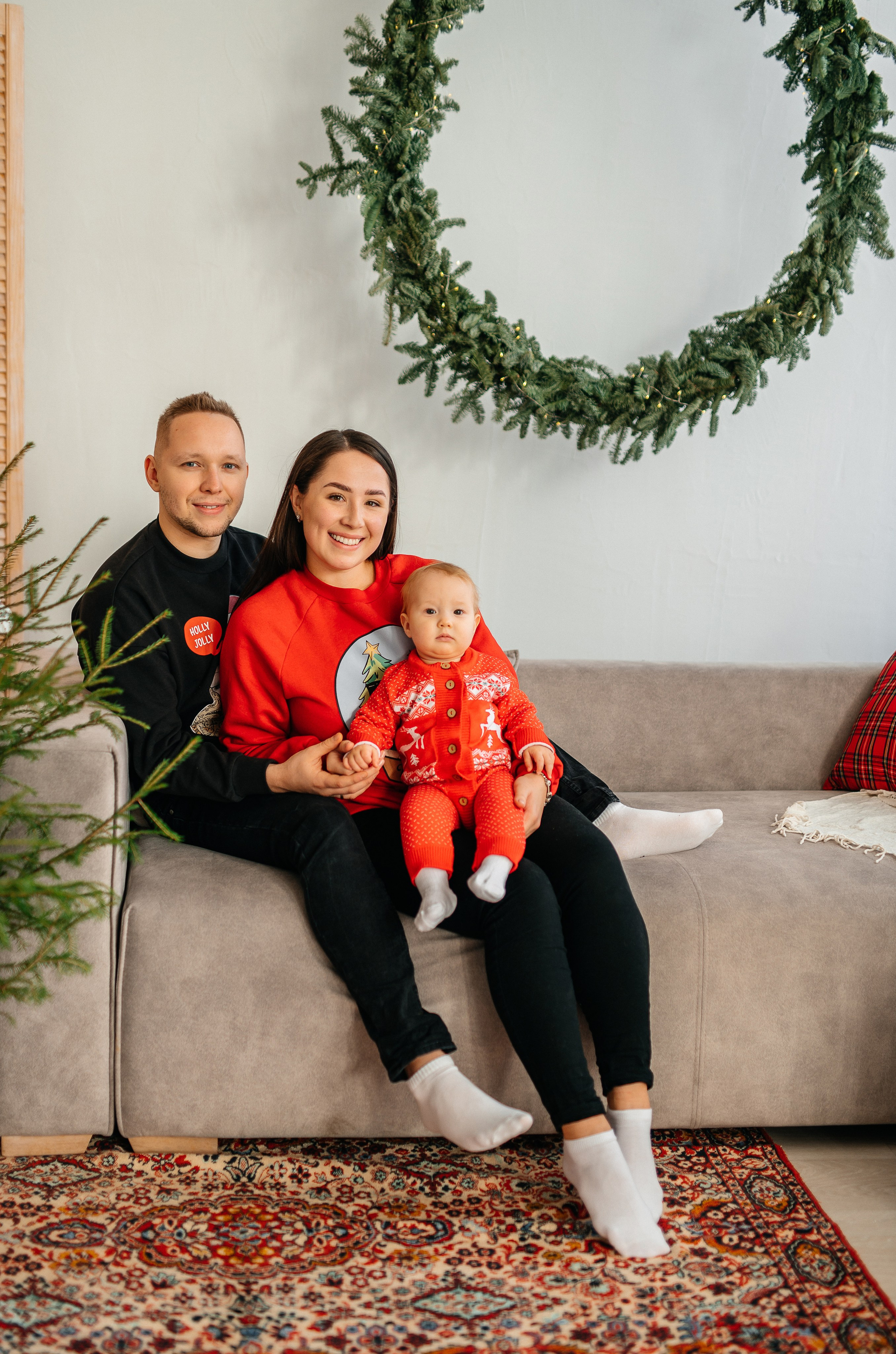 Новогодняя семейная фотосессия. Катя Курлович — семейный фотограф в Бобруйске и Минске