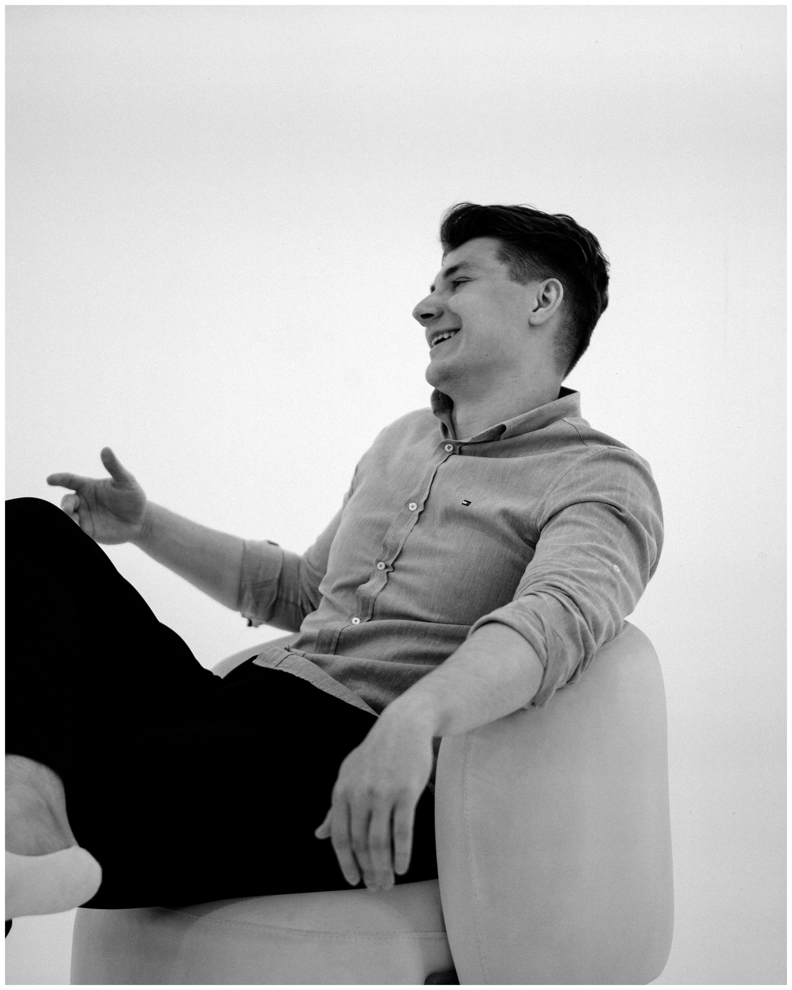 Мужская фотосессия в студии