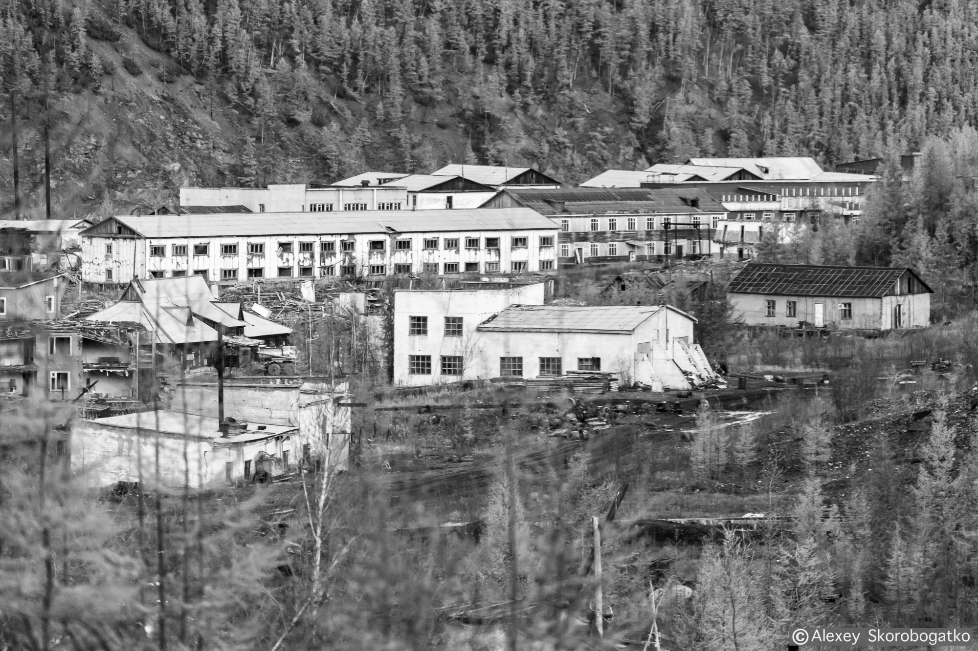 Якутия, п. Лазо, прииск Адычанский. Фотограф Алексей Скоробогатько