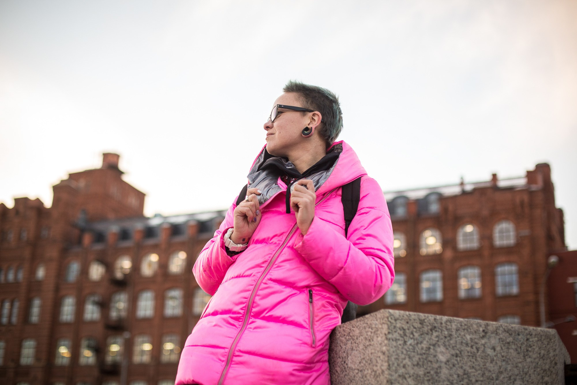 Анна из Уфы, прогулка по Питеру. Юлия Лисняк, контент-фотограф в Санкт-Петербурге