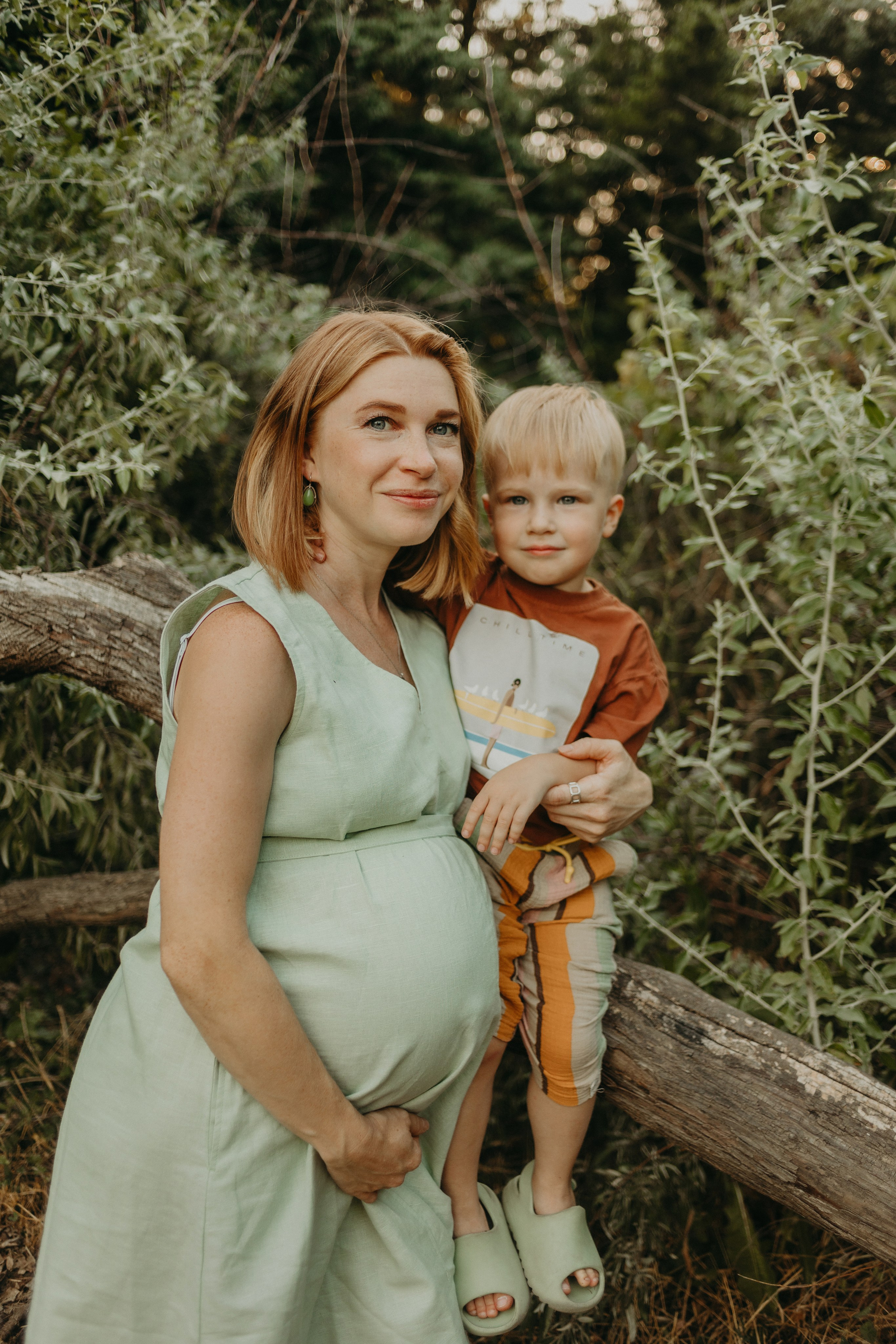 Семейная прогулка в ожидании второго. Фотограф в Краснодаре Евгения Михаевич