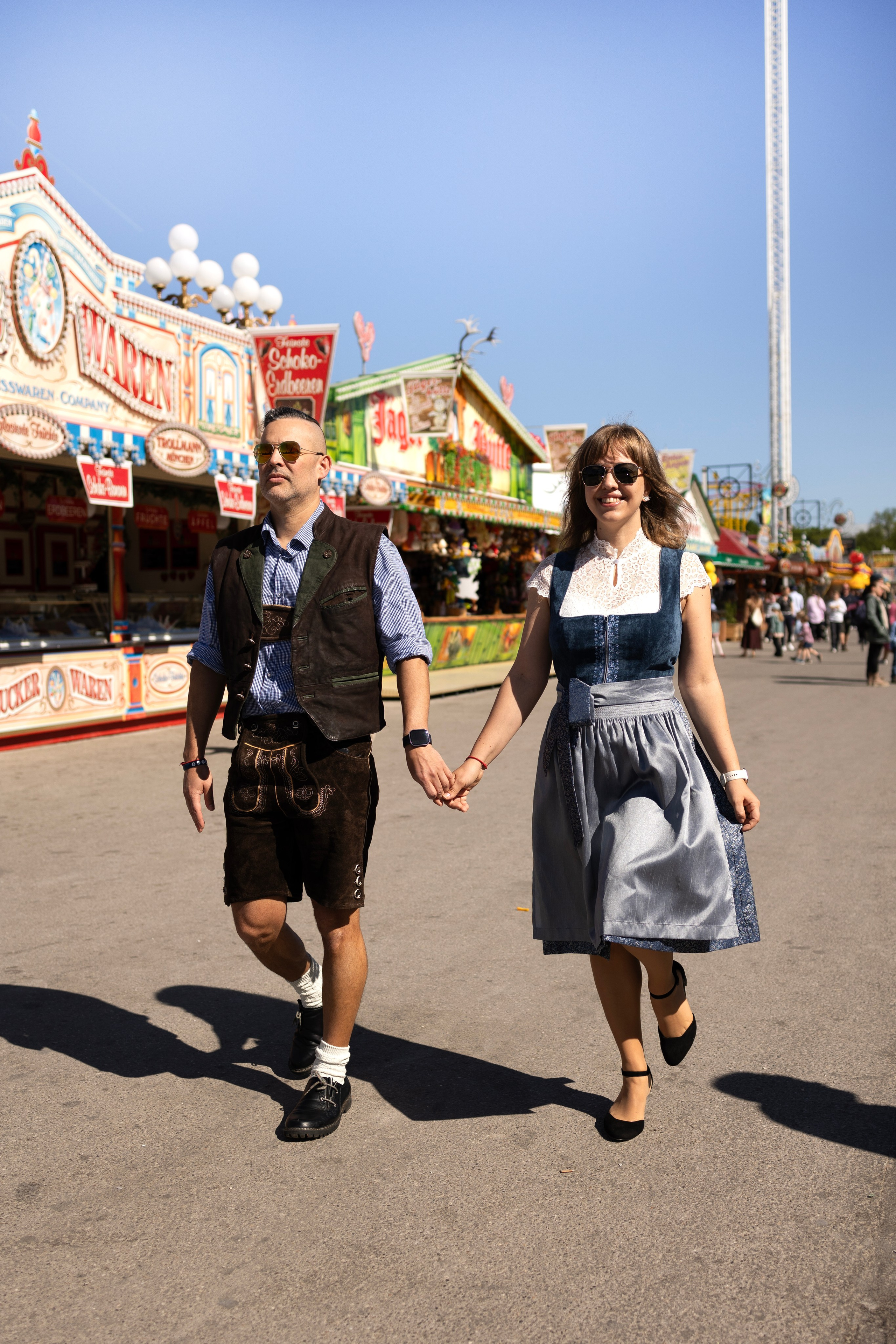 Frühlingsfest. Photographer in Munich