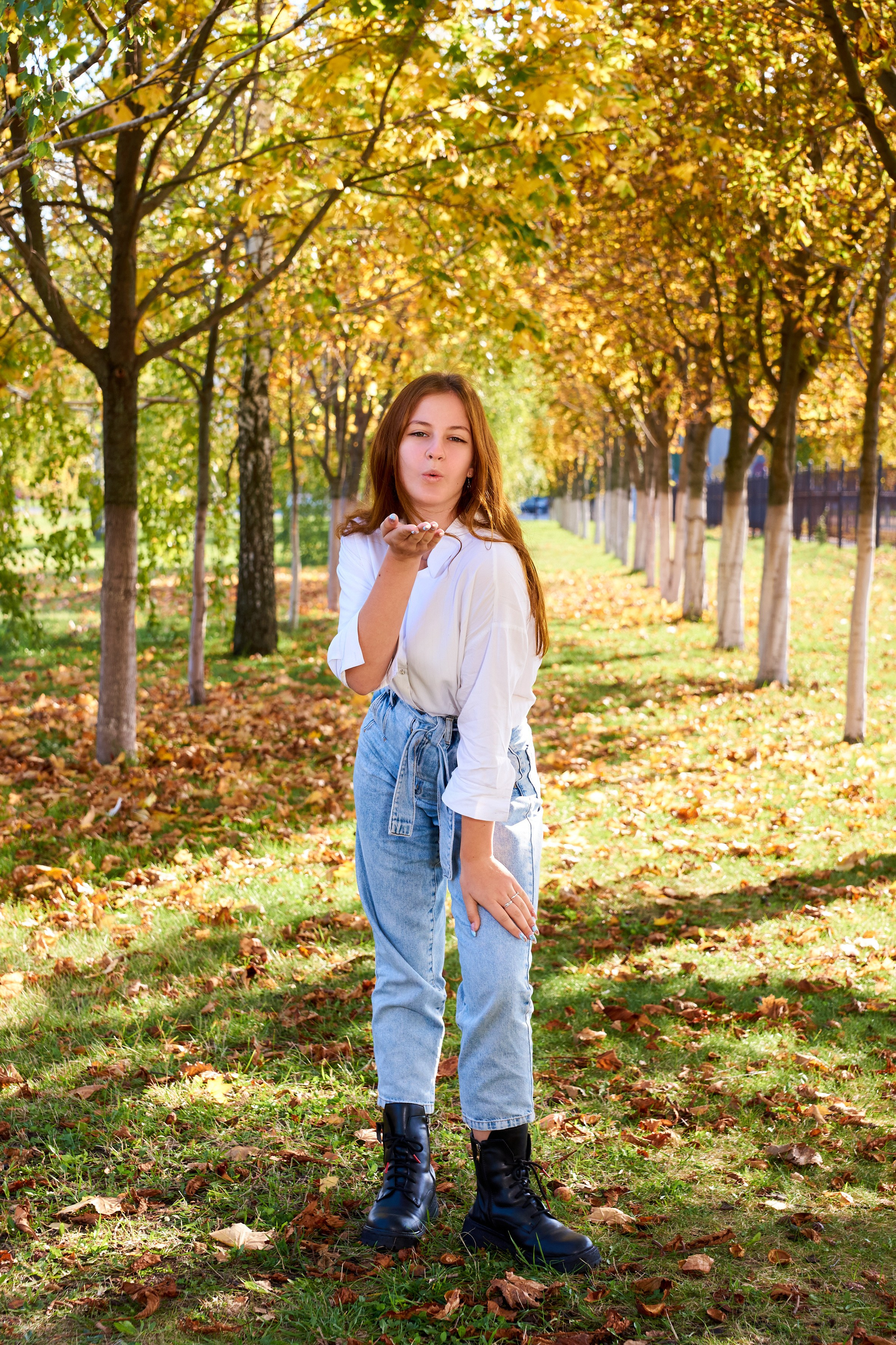 11 класс. Осень в парке. 2022. Childrenfoto.ru