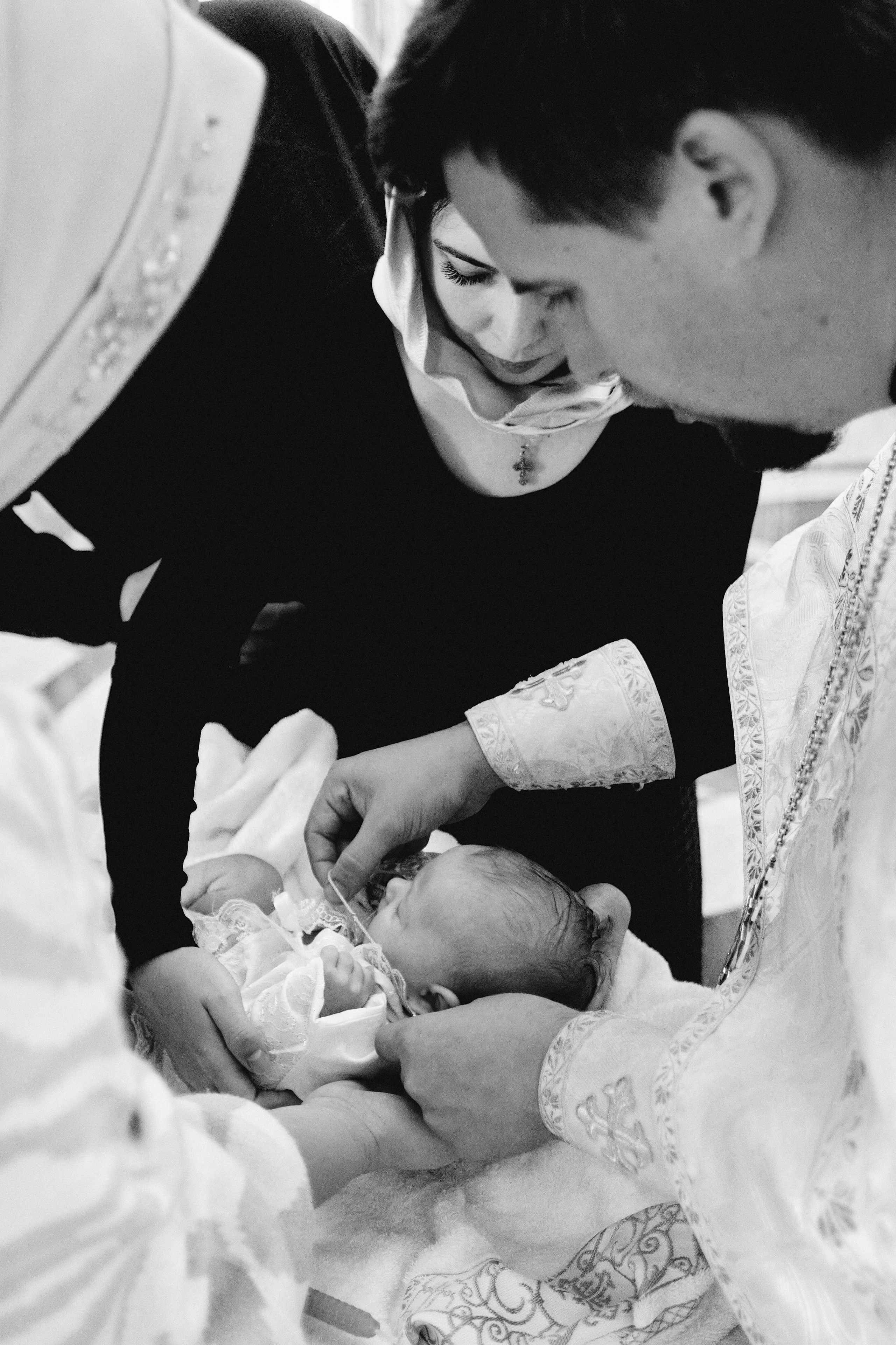 Крещение маленькой малышки. Фотограф в Анапе и Краснодаре Тина