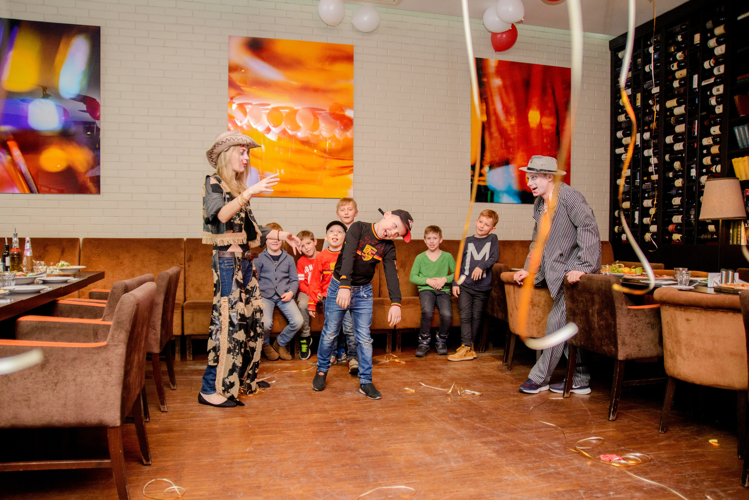 Детский день рождения в ресторане