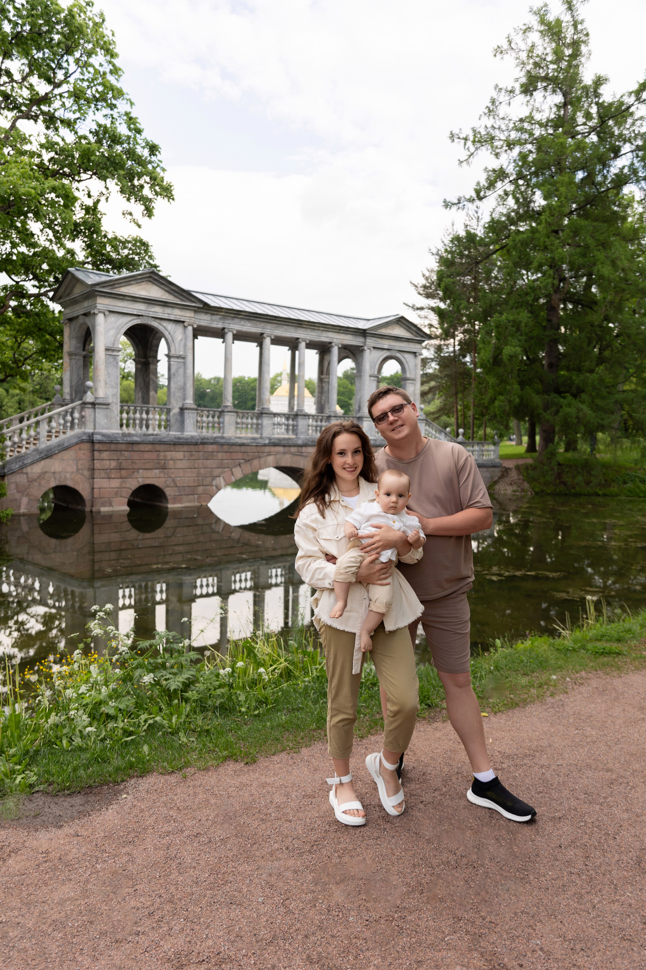 Семейная фотопрогулка в Пушкине. Семейный и свадебный фотограф в Санкт-Петербурге Татьяна Швыкова