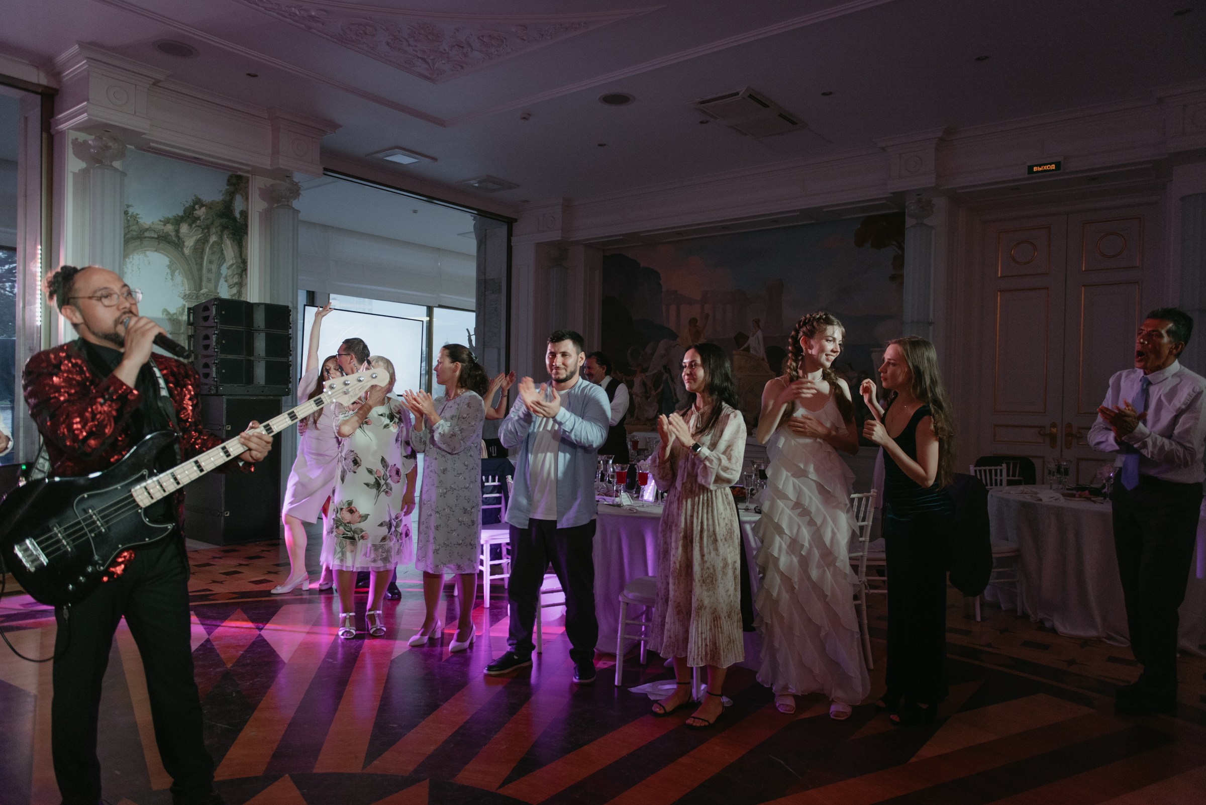 свадебный банкет в резиденции К2