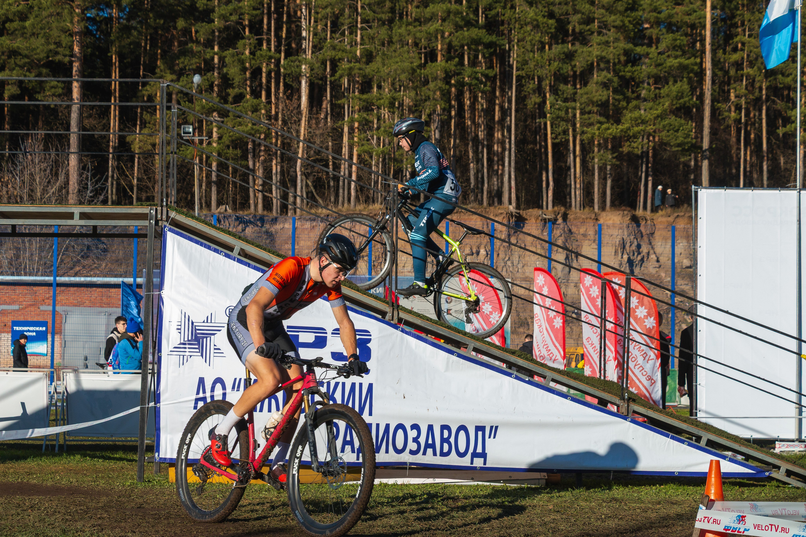 55-й Всероссийский велокросс на призы АО «ИРЗ». Олег Романов. Мастер фото по спорту