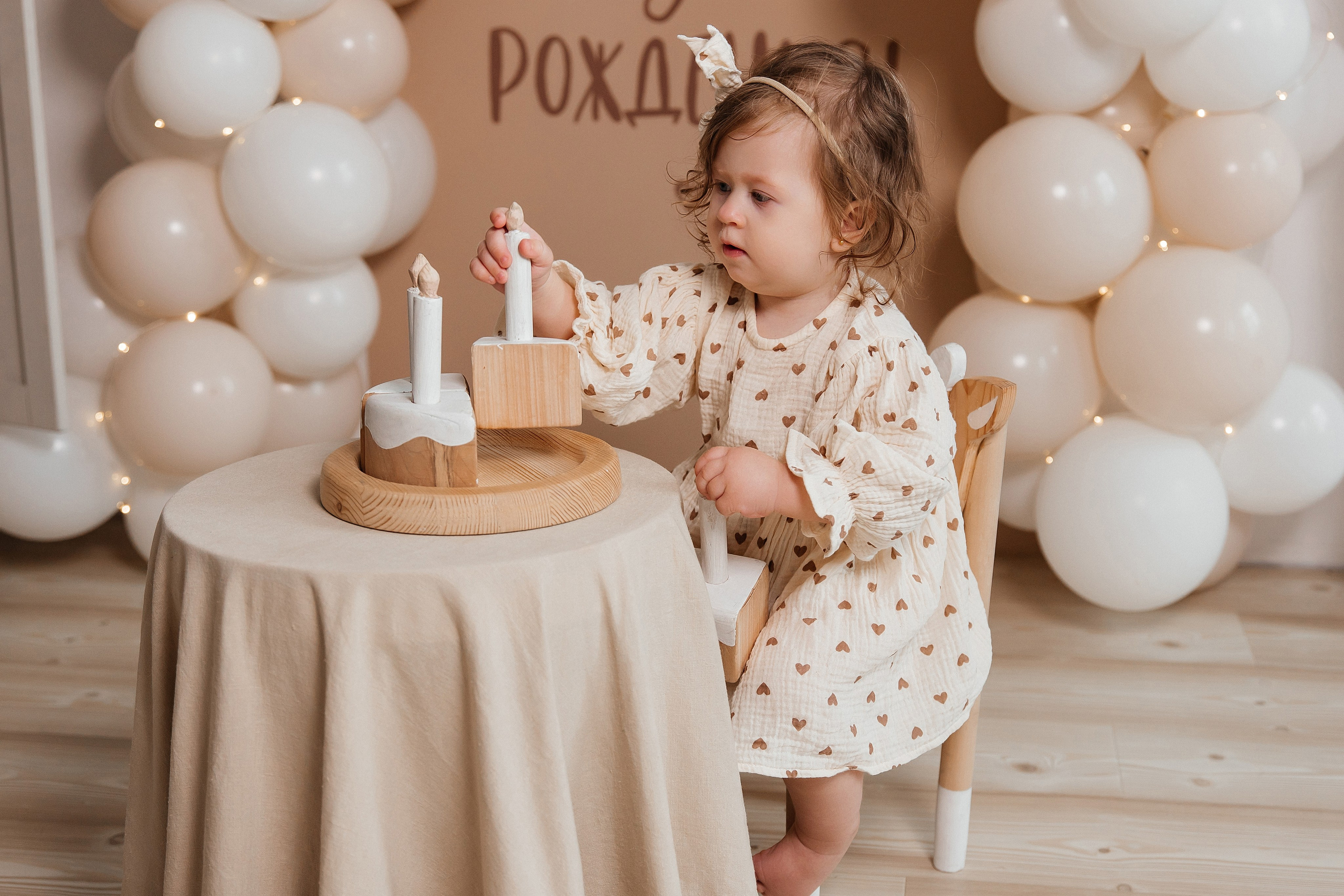 Годик Софии. Фотограф новорожденных Тверь Диана Муляева