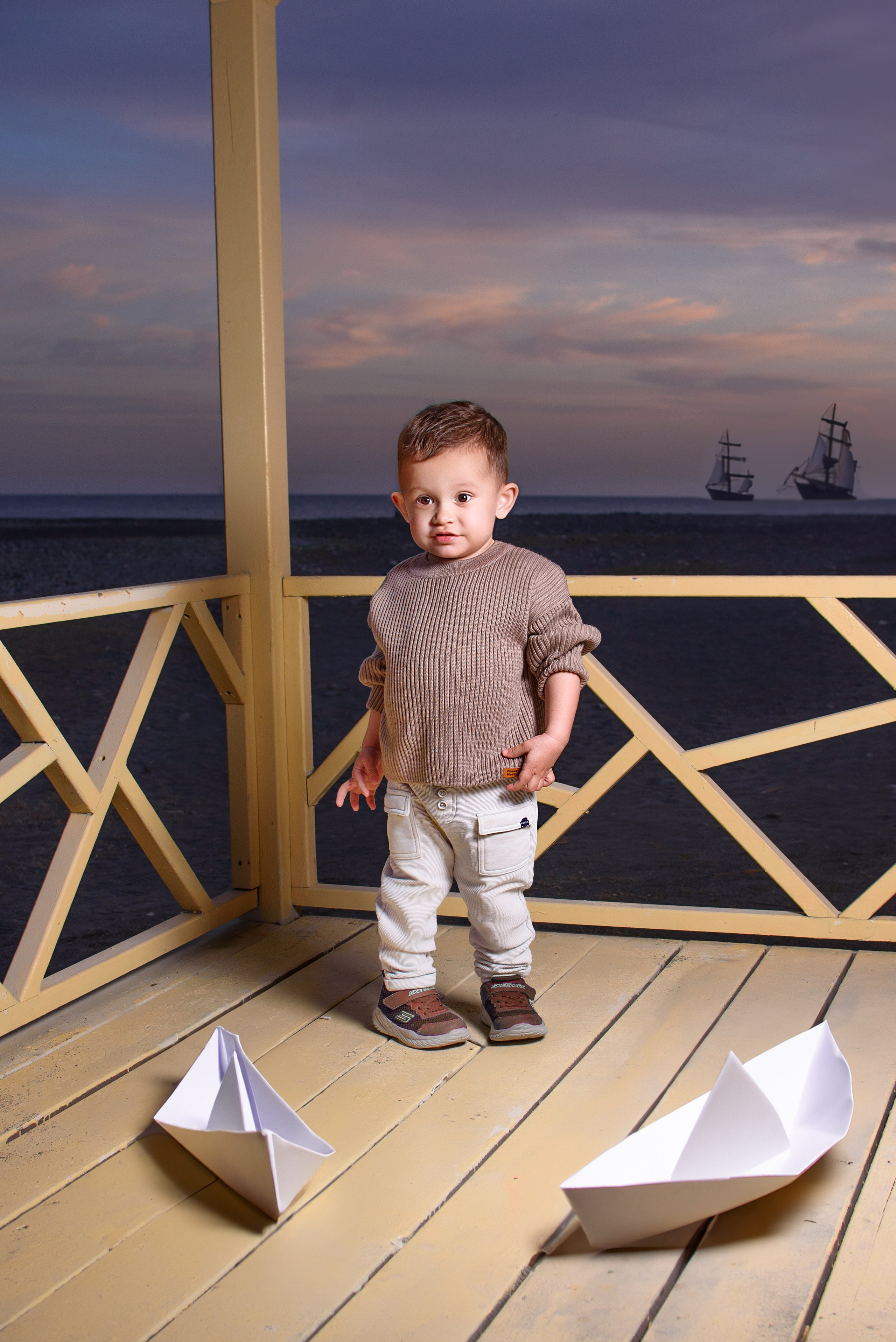 Фотосессия мальчика на море. Детский студийный фотограф Сочи