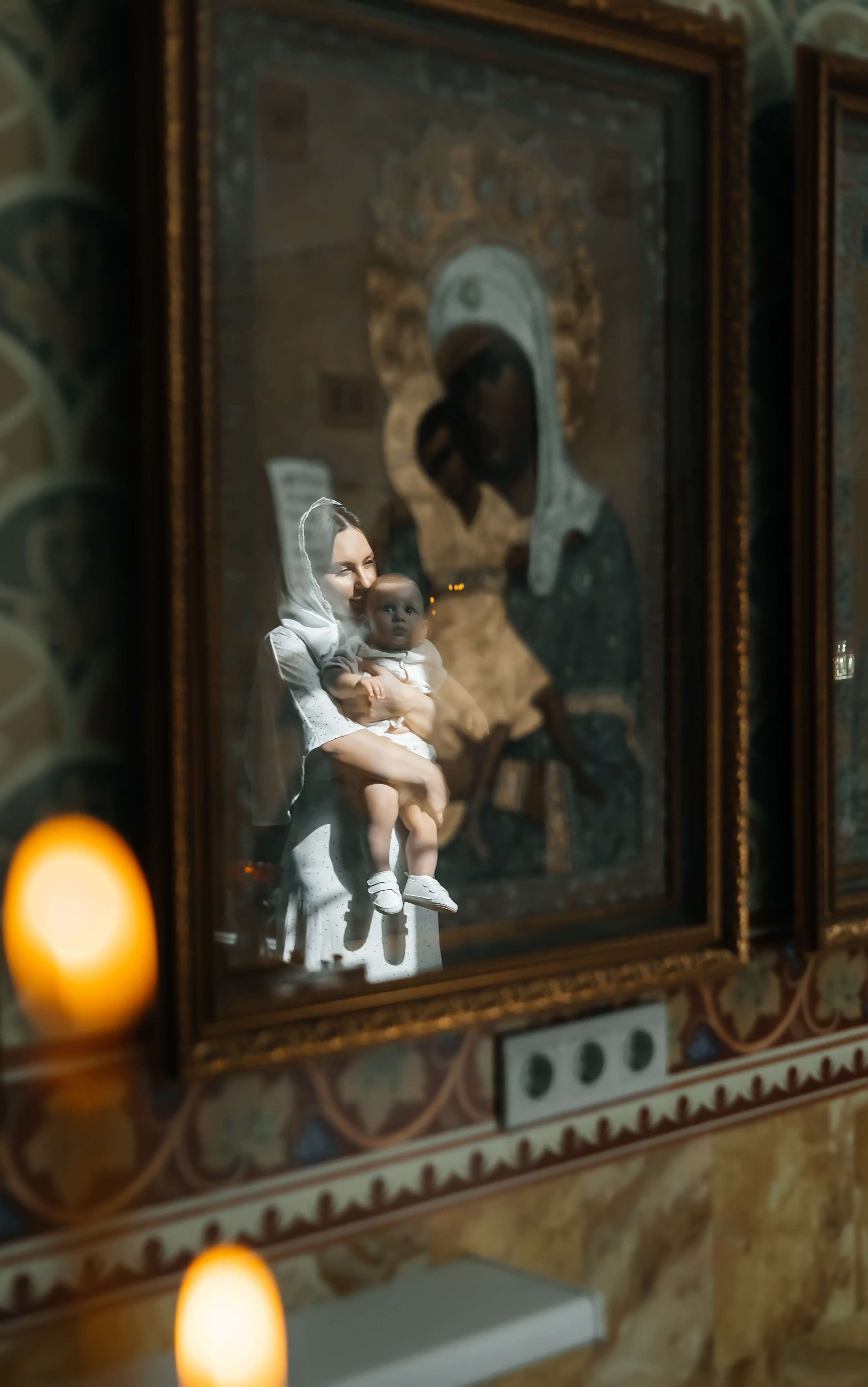 Крещение Платона в Храме Саввы Сторожевского в Измайлове. Фотограф на крещение и венчание Москва  Надежда Баланина