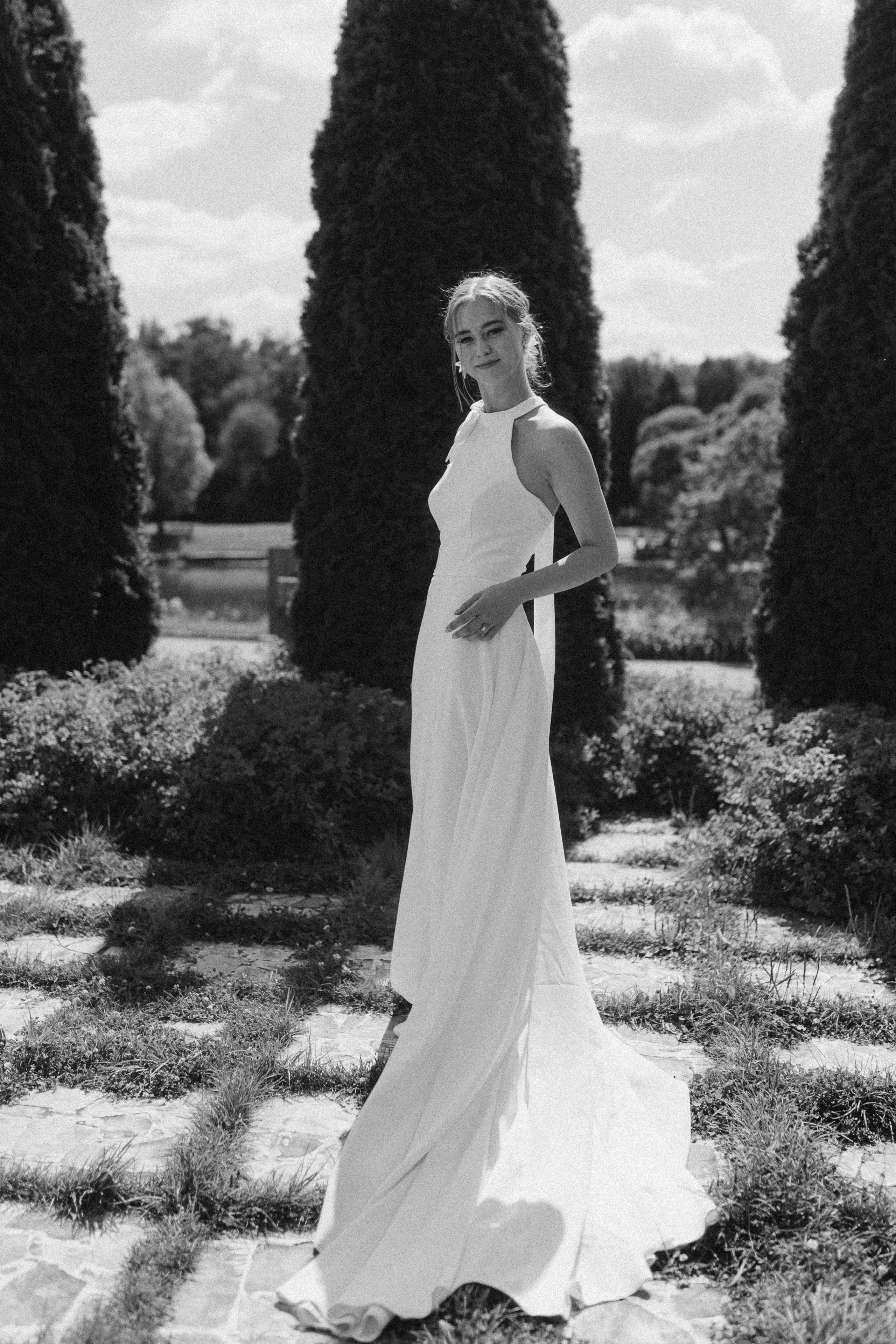 Свадебная фотосессия в Главном Ботаническом саду и в оранжерее. Свадебный фотограф в Москве Мария Крош