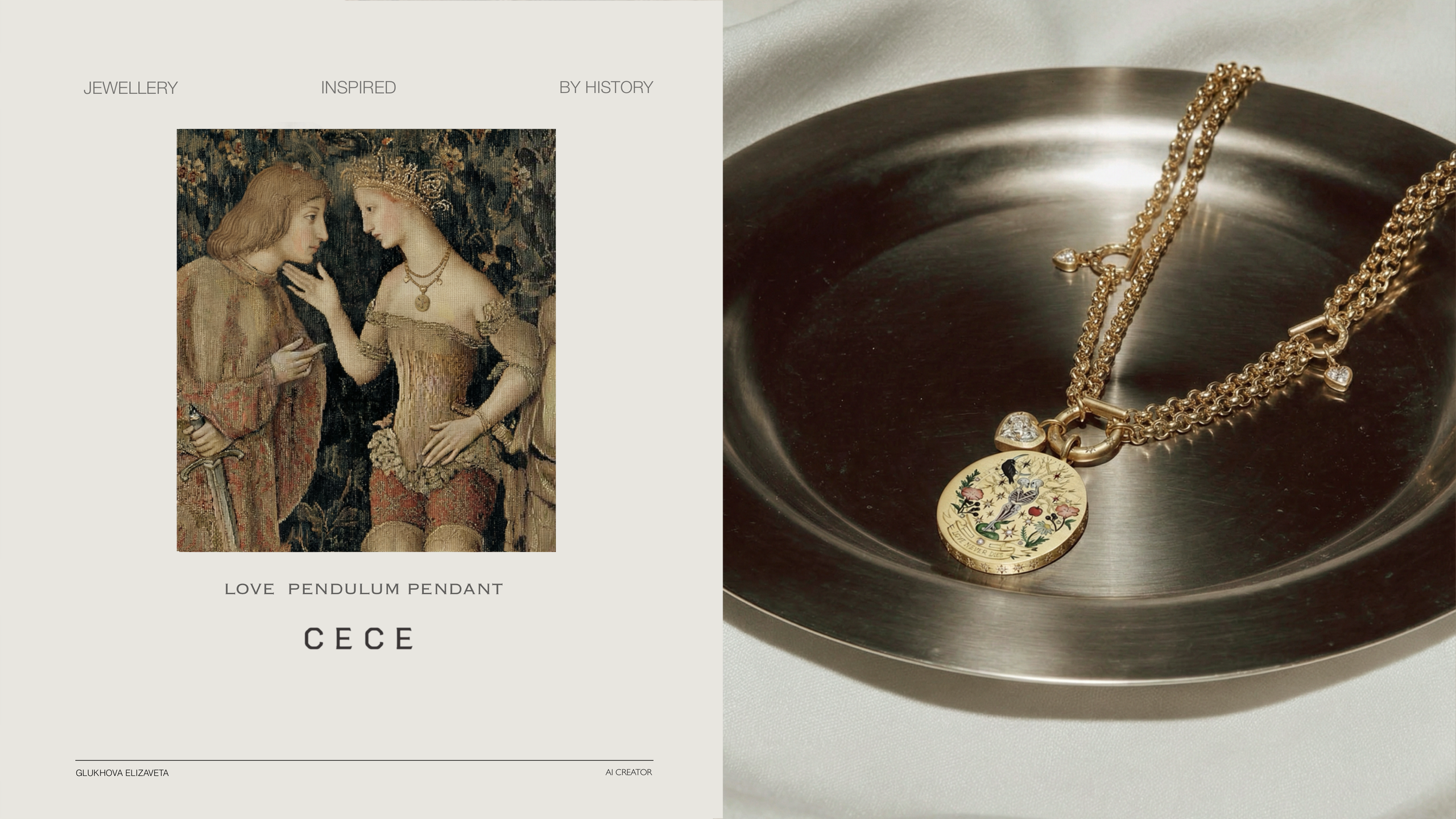CECE Jewellery Campaign. Glukhova Elizaveta  — AI Creator & 3D Visualizer for Interior, Fashion & Beauty Brands