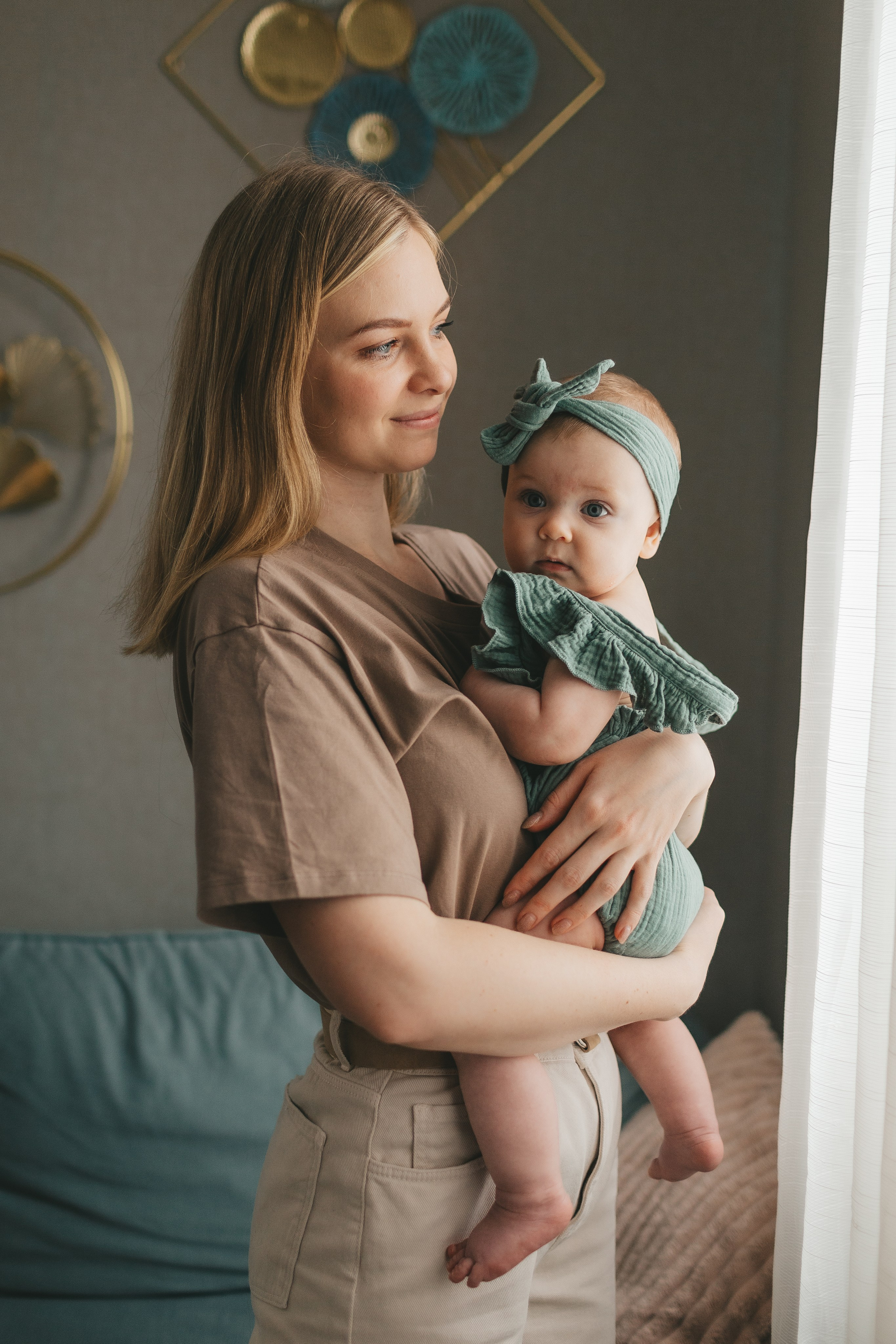 Женя, Юля и Вероника (домашняя фотосессия). Семейный и детский фотограф и видеограф в Москве, Дрокина Наталья