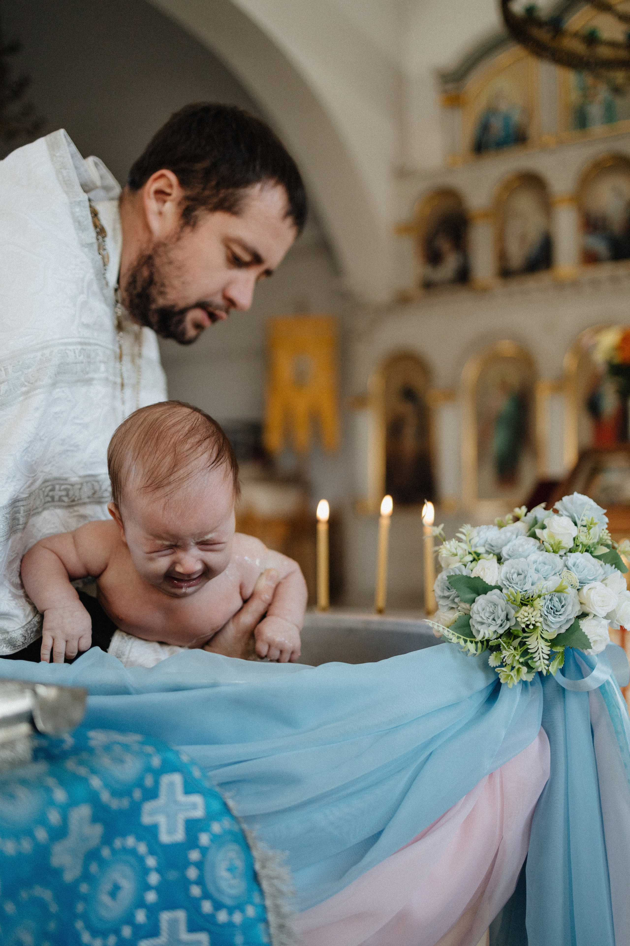 Крещение. Семейный лайфстайл фотограф в г. Липецк