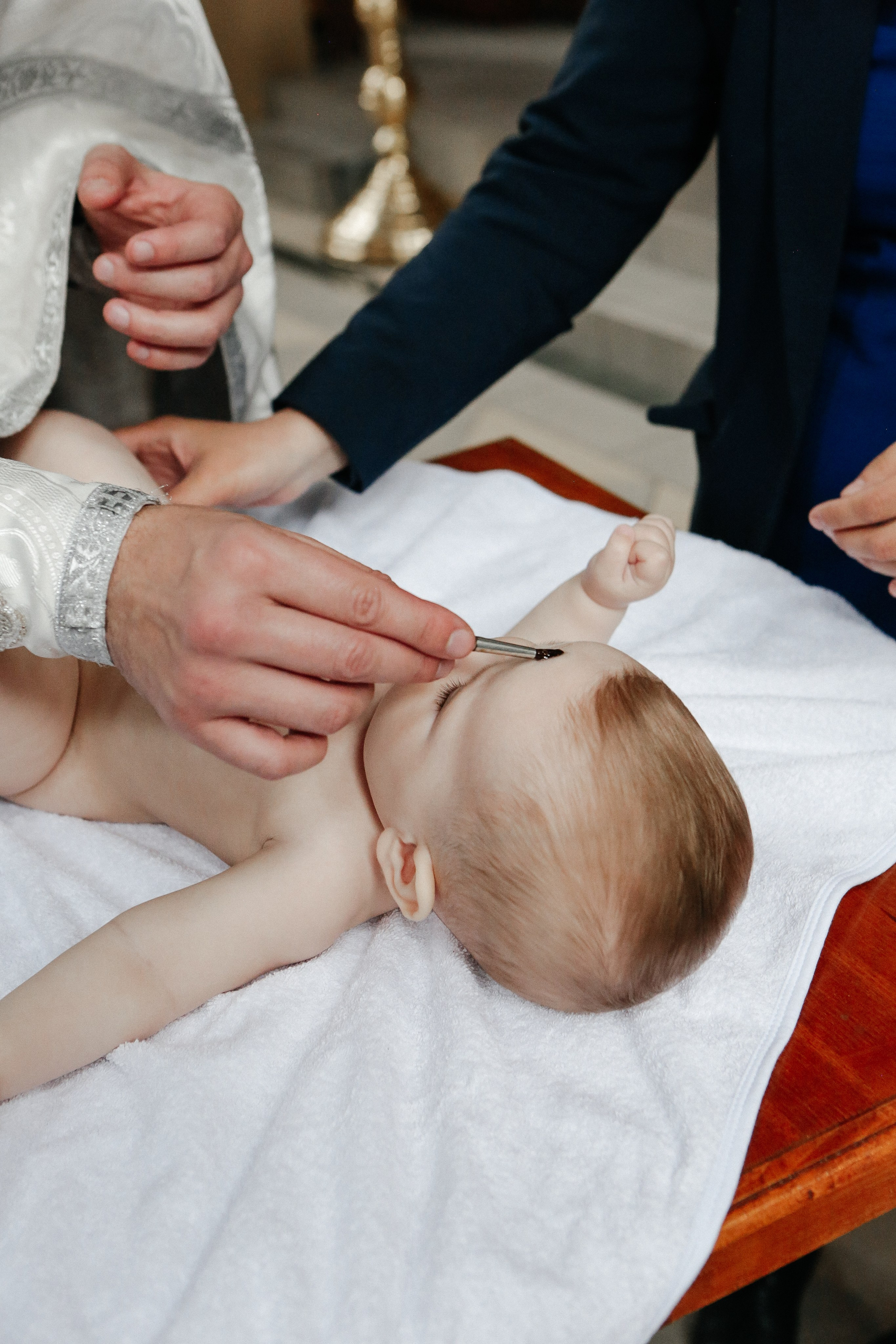 Крещение Максима. Семейный и детский фотограф в Москве Александра Мак