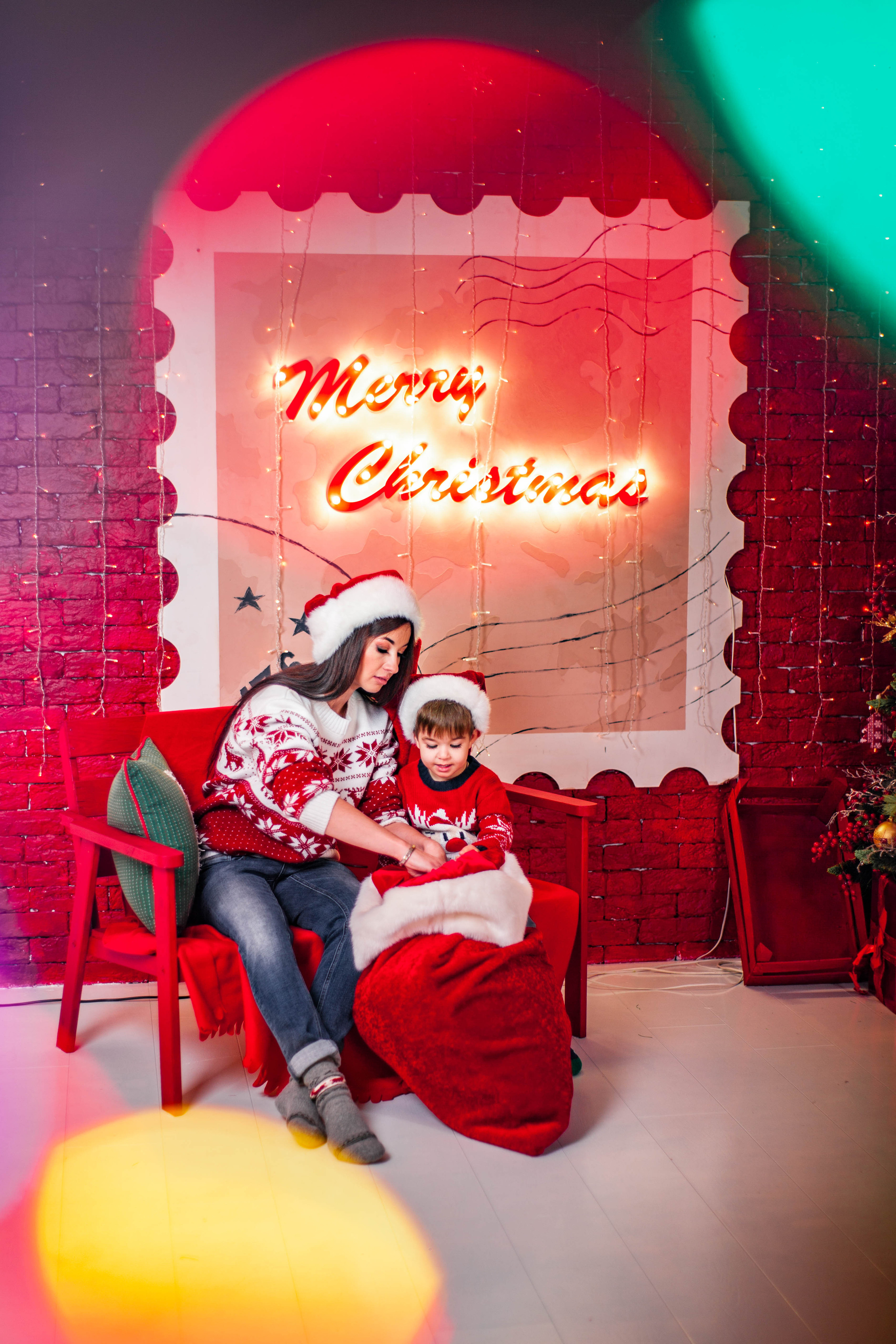 Новогодние студийные сьемки. Свадебный и семейный фотограф в Армавире