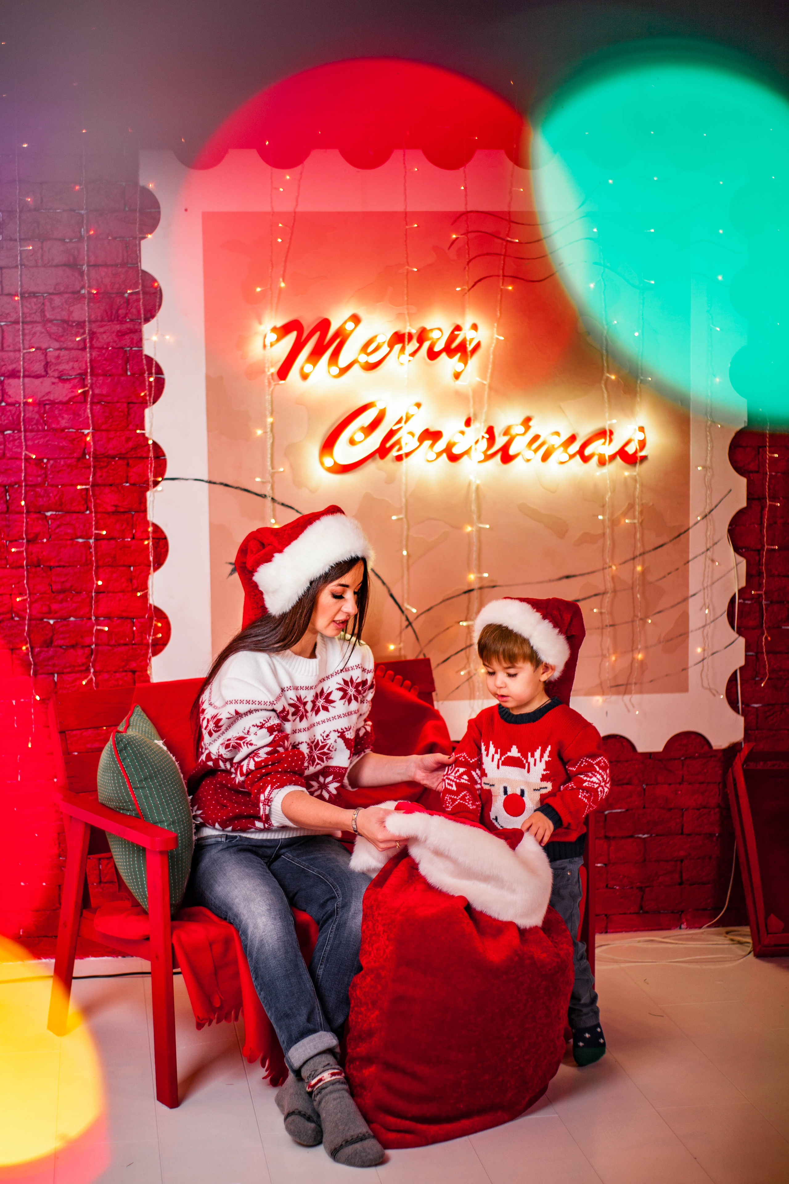 Новогодние студийные сьемки. Свадебный и семейный фотограф в Армавире