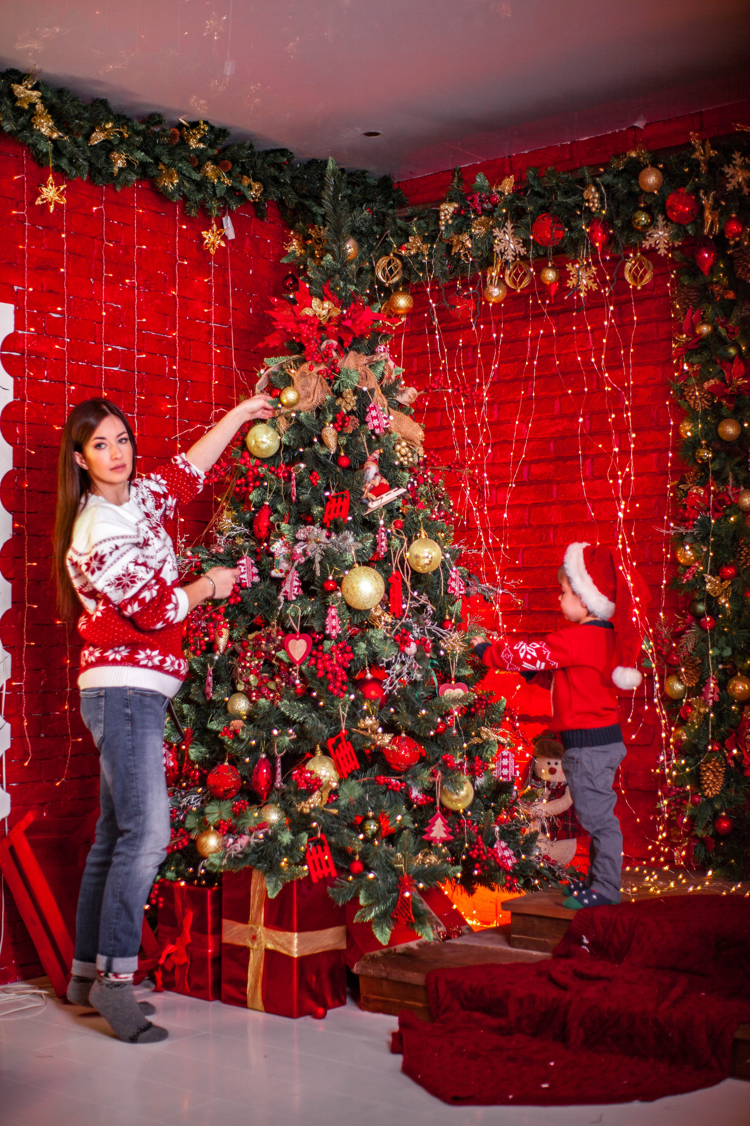 Новогодние студийные сьемки. Свадебный и семейный фотограф в Армавире