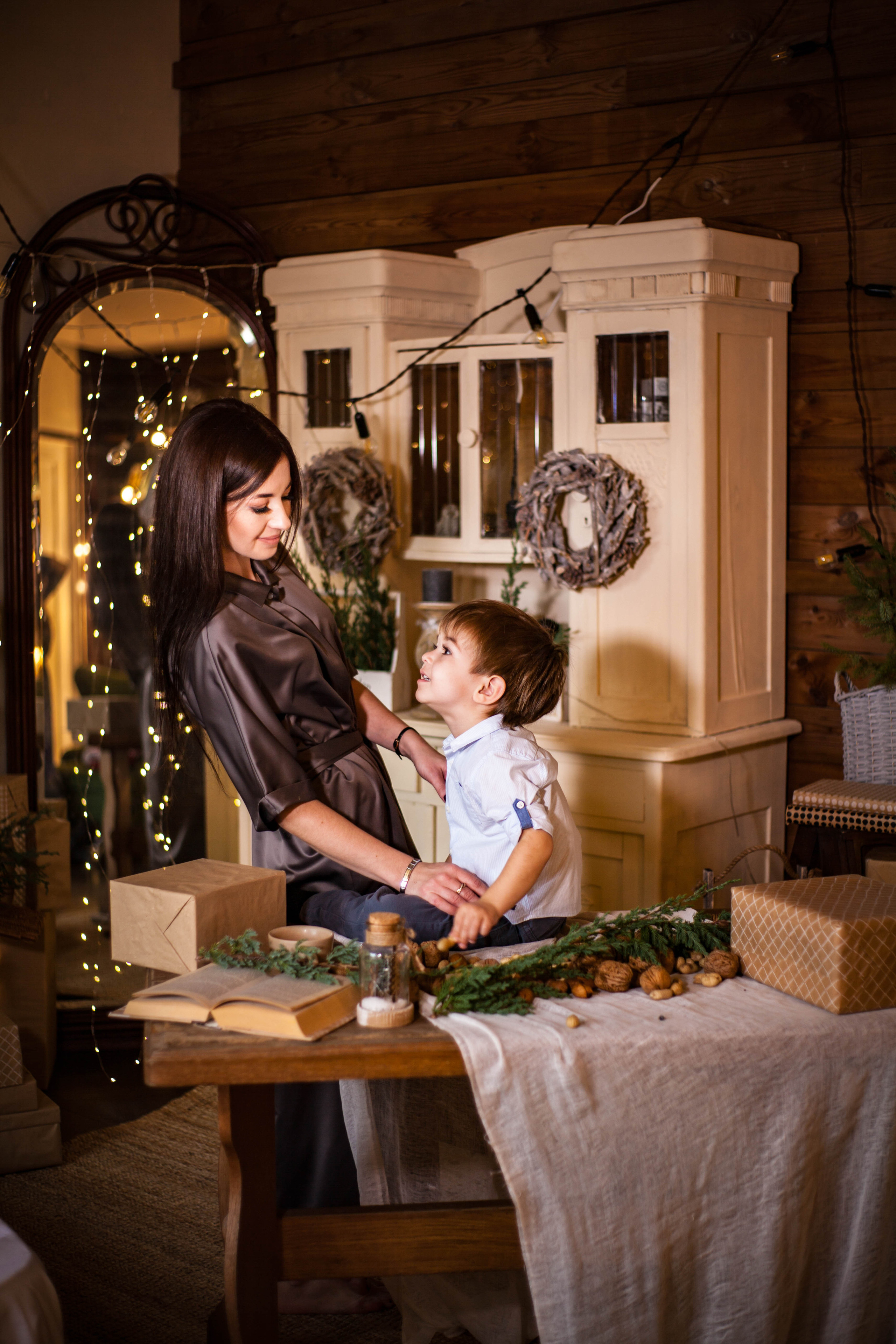 Новогодние студийные сьемки. Свадебный и семейный фотограф в Армавире